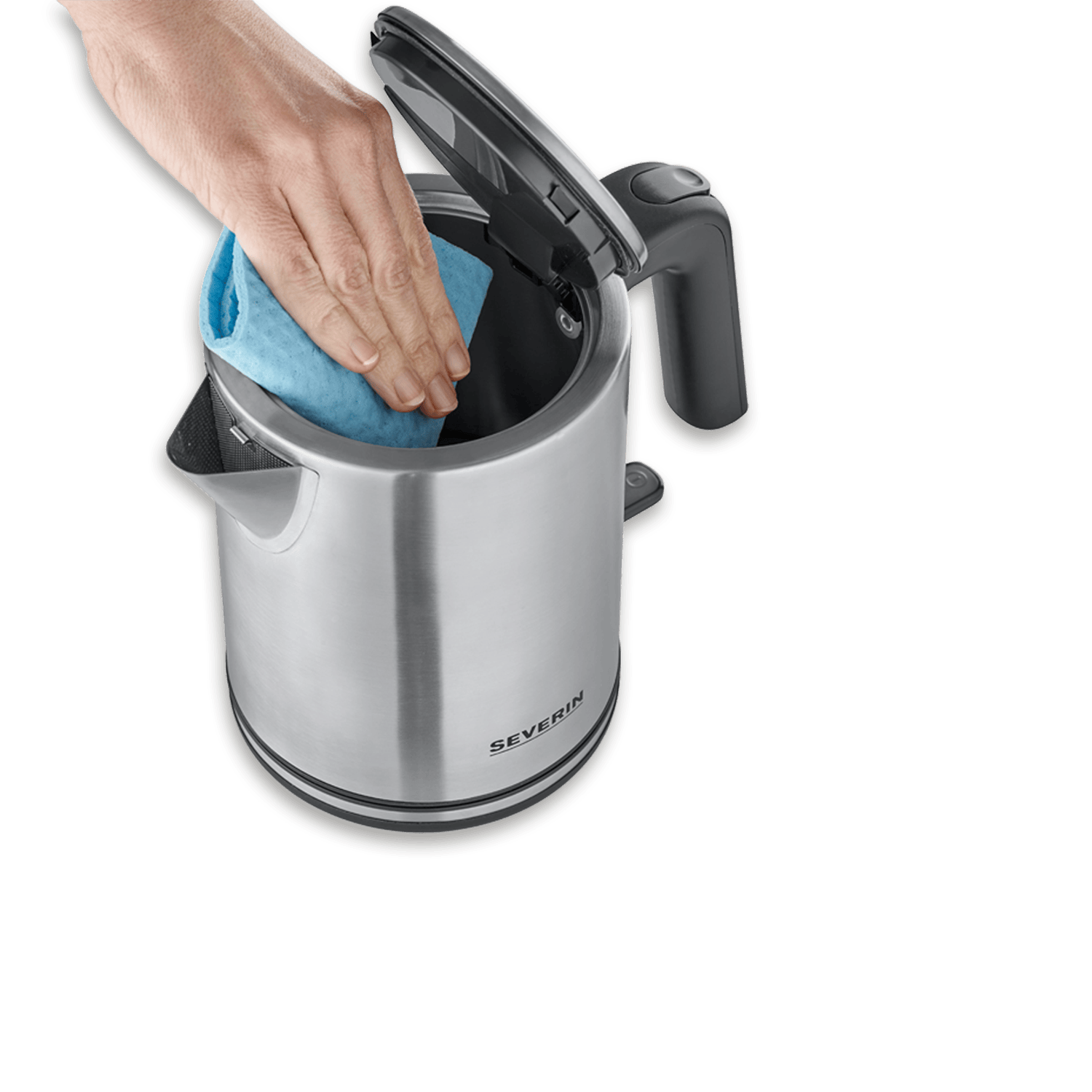 SEVO bollitore elettrico acciaio inox senza fili