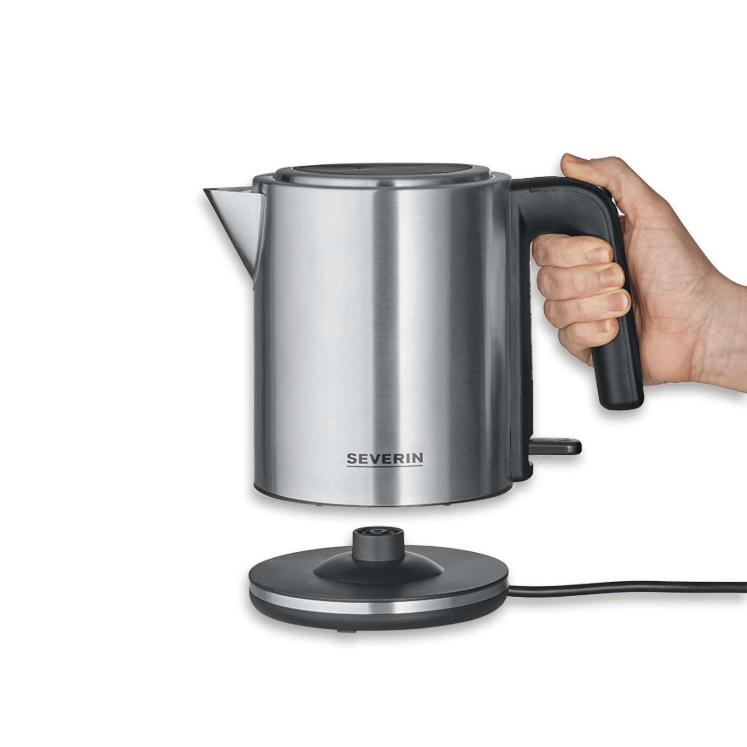 SEVO bollitore elettrico acciaio inox senza fili