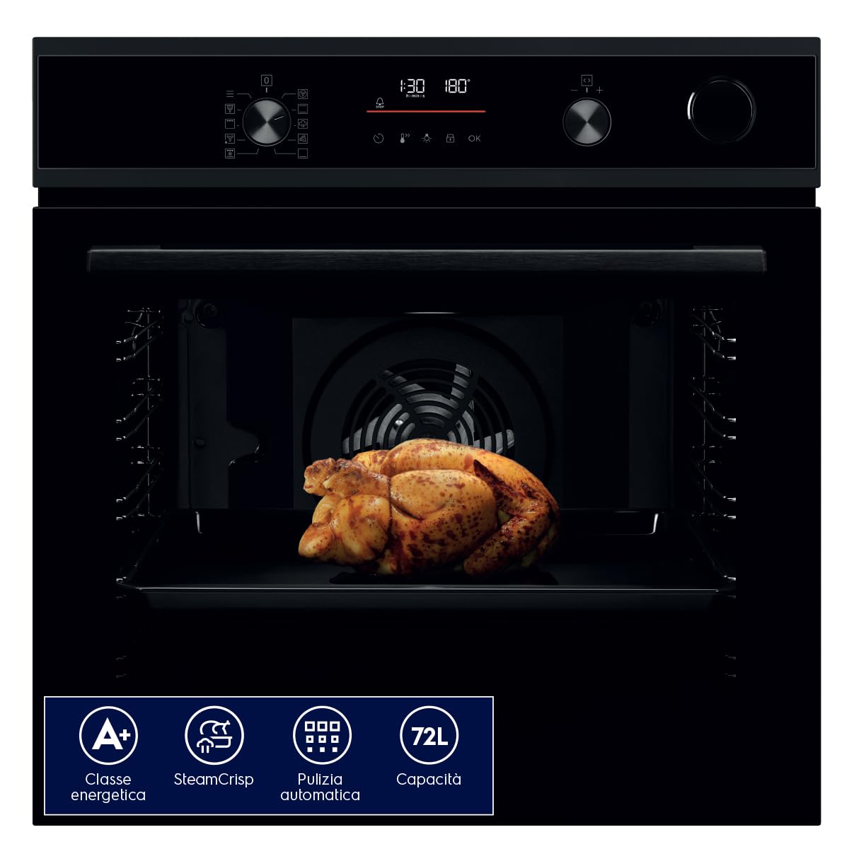 Electrolux Serie 600 EOF5H40BX forno incasso 72L inox Classe A