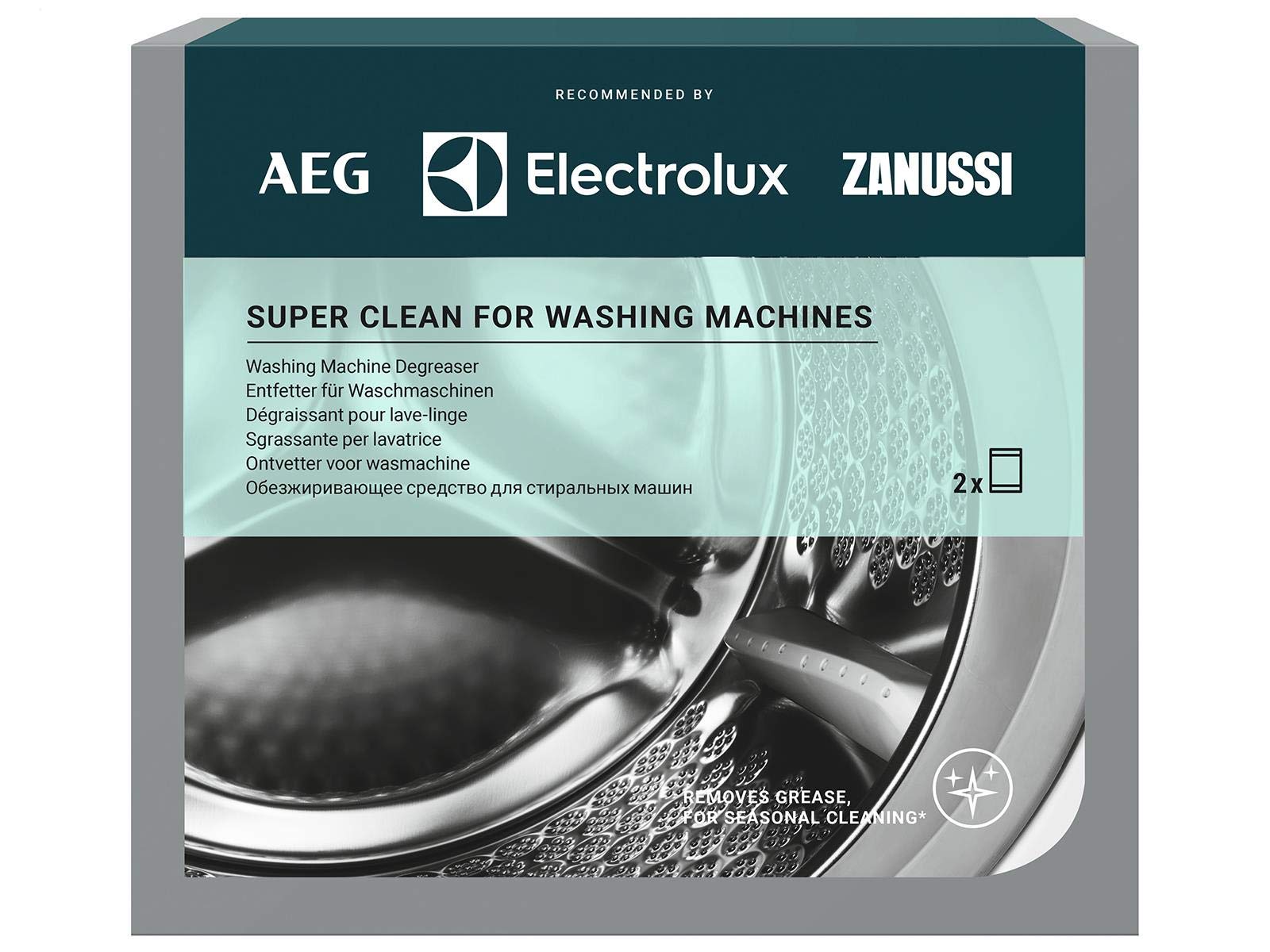 Electrolux 902979919 pulitore lavatrice 12 bustine 3 in 1