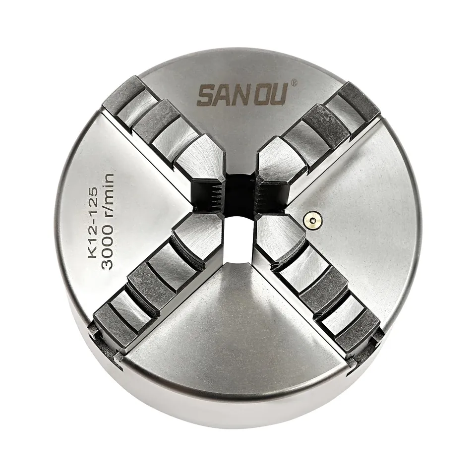 TiryyDrela Mandrino Tornio 4 Griffe Autocentrante 125 mm