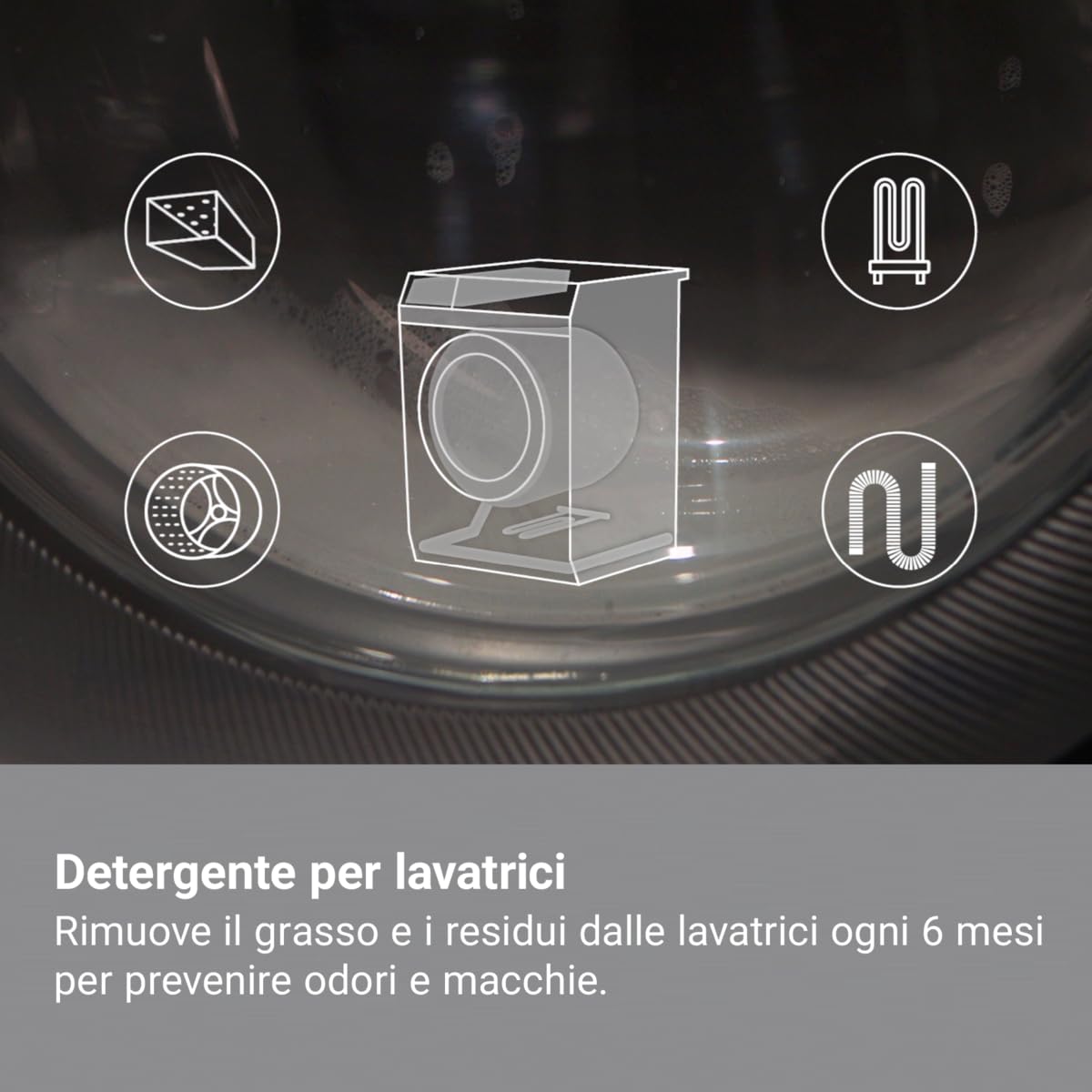 Electrolux M2WCP051 Detergente Sgrassante Lavatrice Pulizia