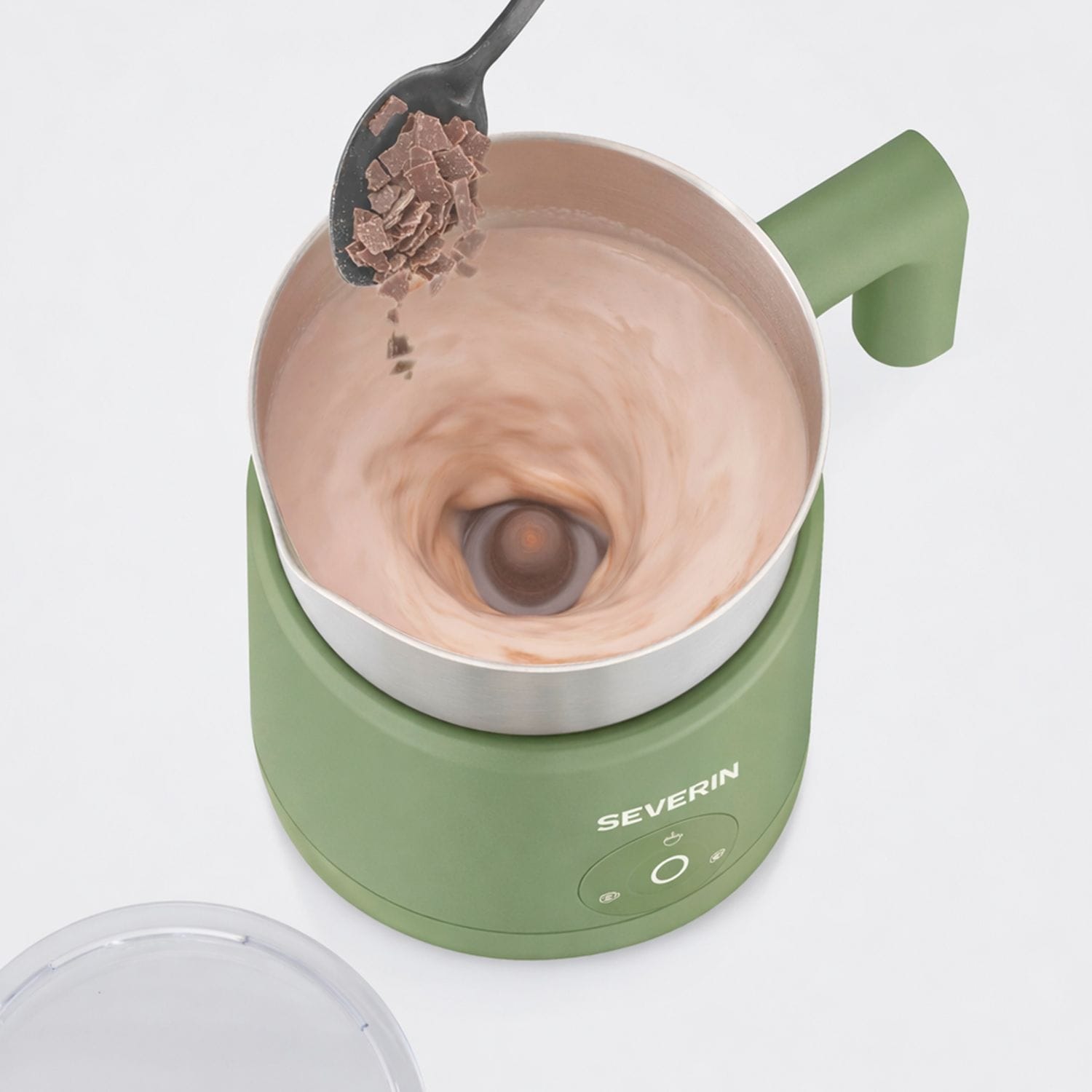 SEVERIN SPUMA Lite montalatte Matcha Latte Edition 400 ml induzione