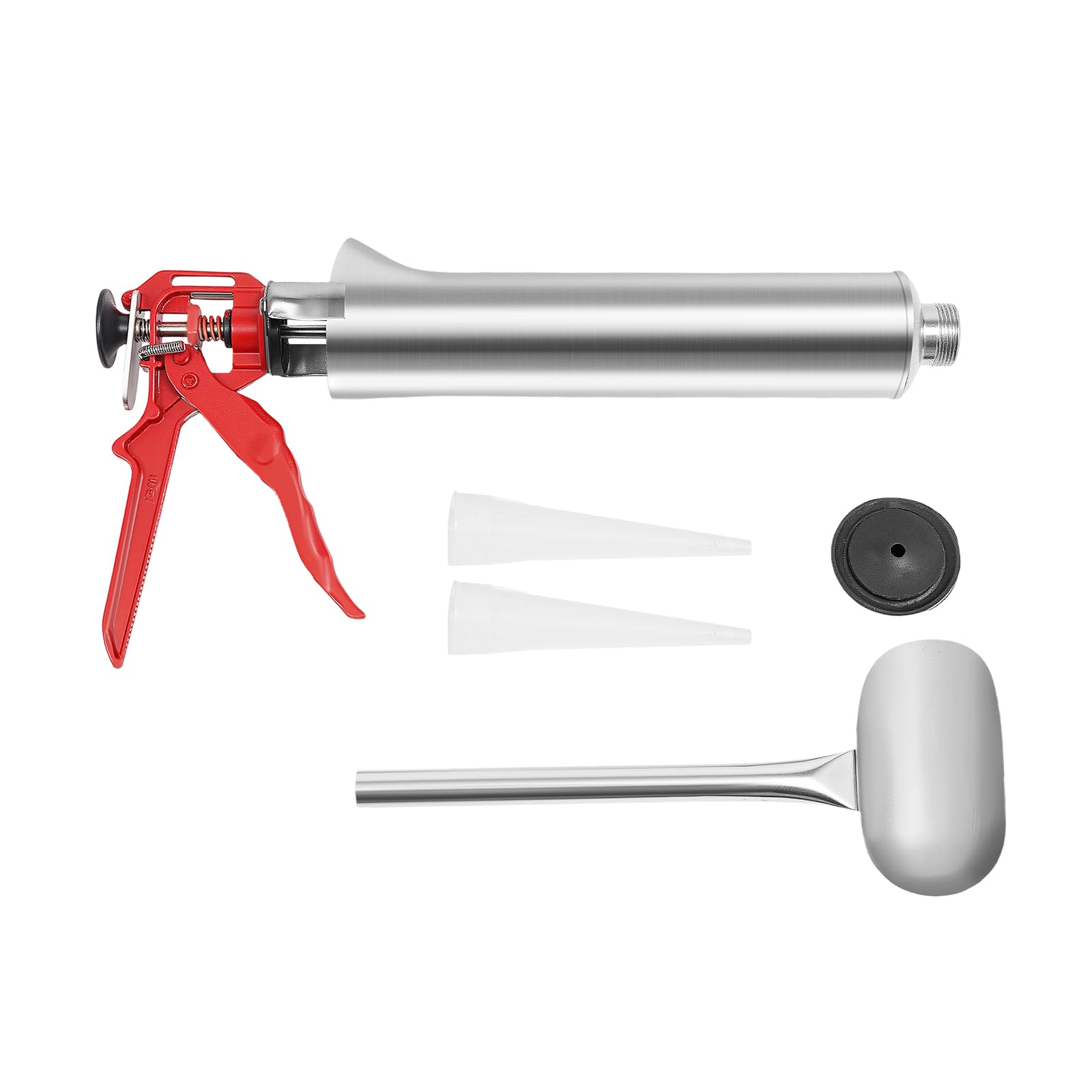 TiryyDrela pistola malta cemento inox 22 cm ugelli