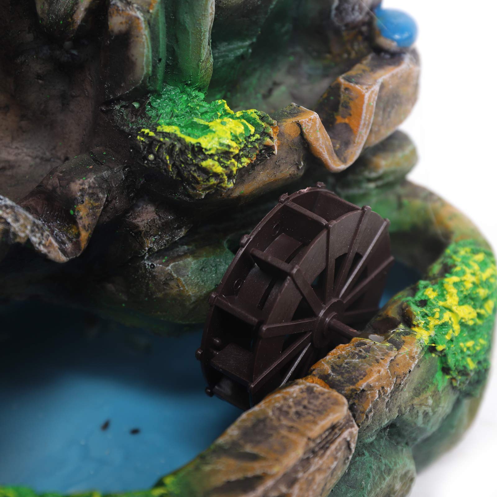 TiryyDrela Fontana da Tavolo Zen LED 27x20x16 cm