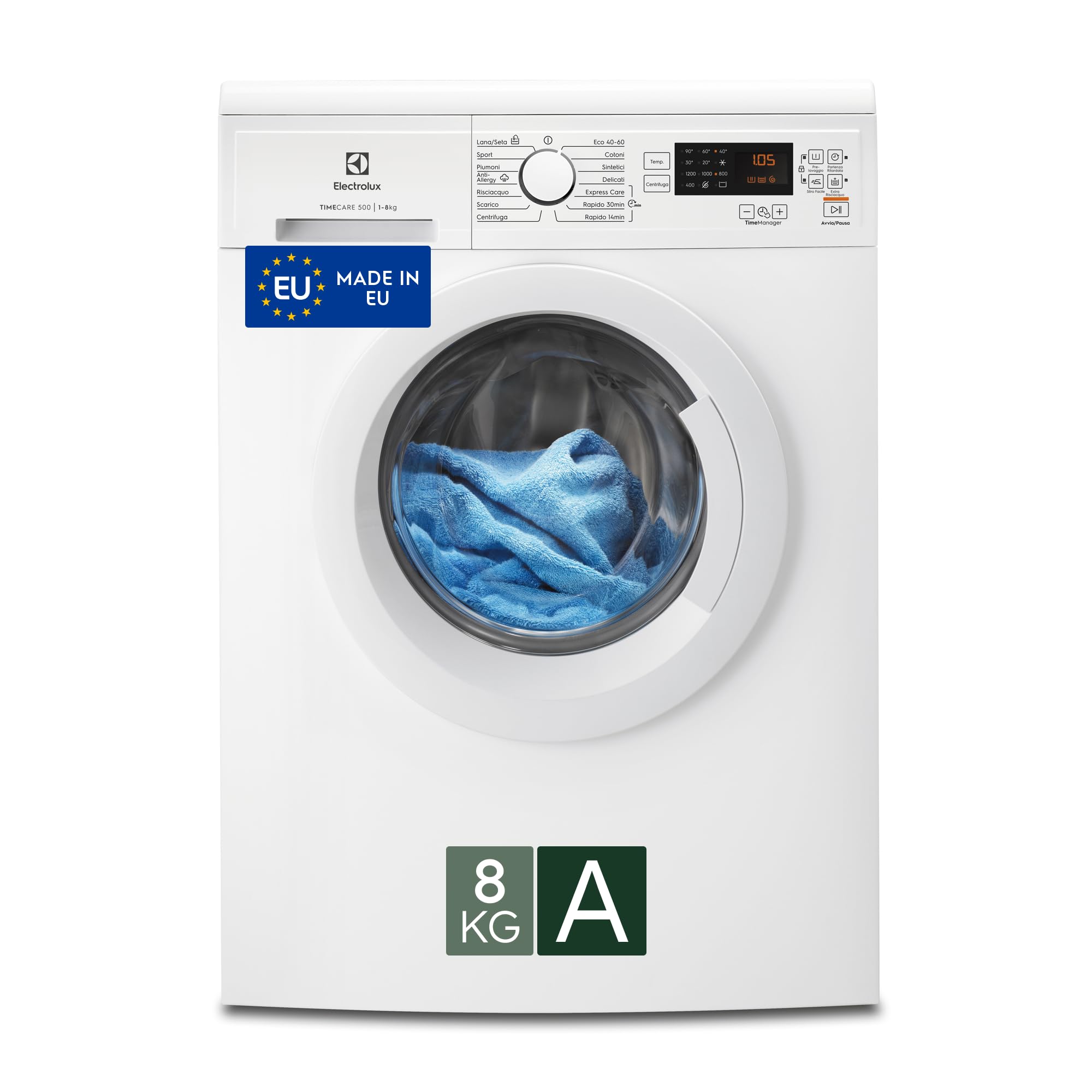 Electrolux PerfectCare 500 EW2F5W82 lavatrice 8 kg classe A