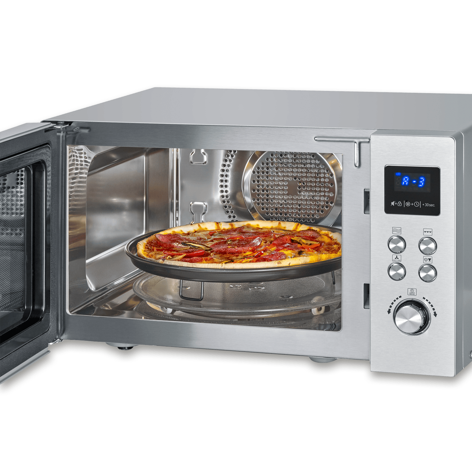 SEVO CrispyWave MW 7918 microonde grill friggitrice aria