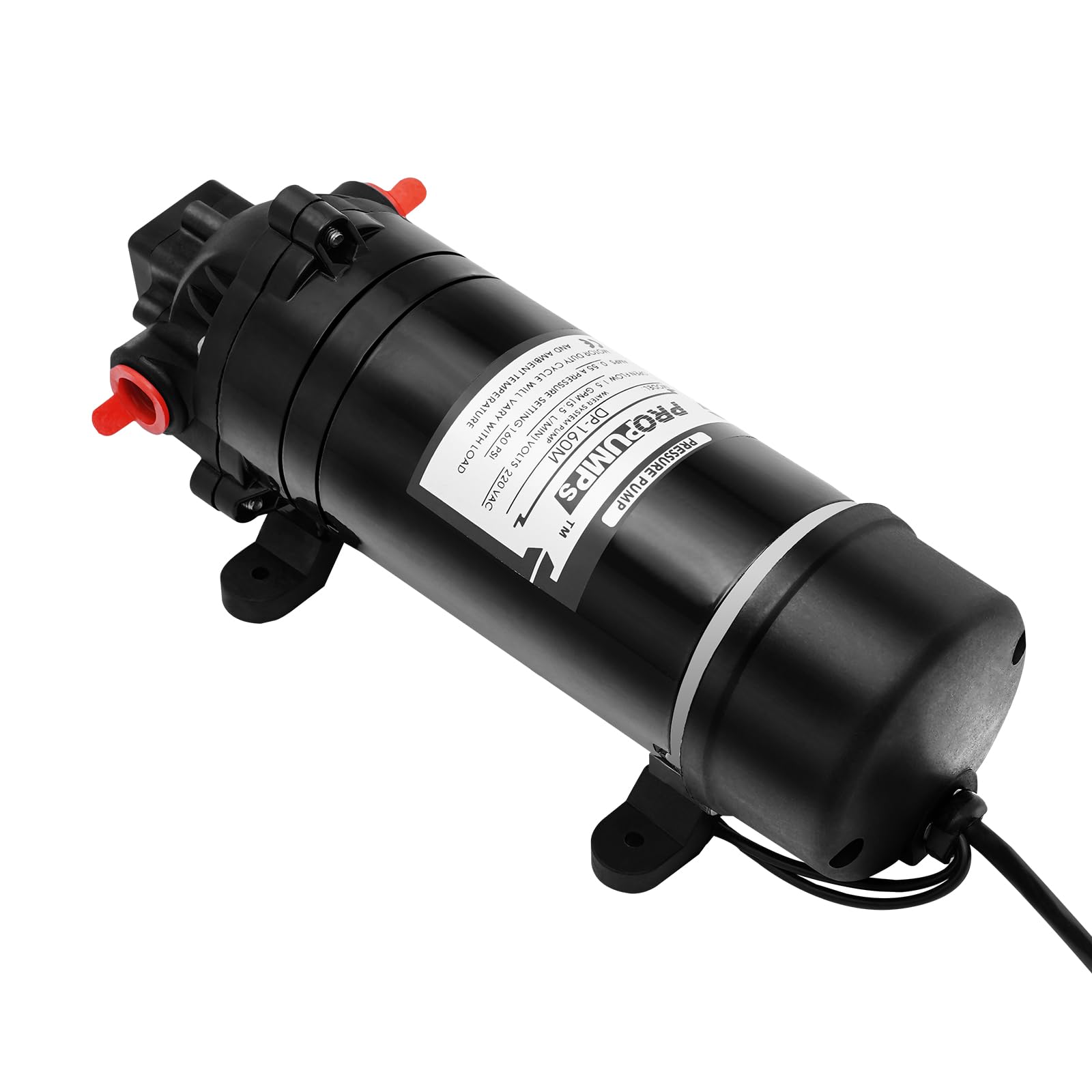 TiryyDrela Pompa Acqua Elettrica 220V 11 Bar 5,5 L/min
