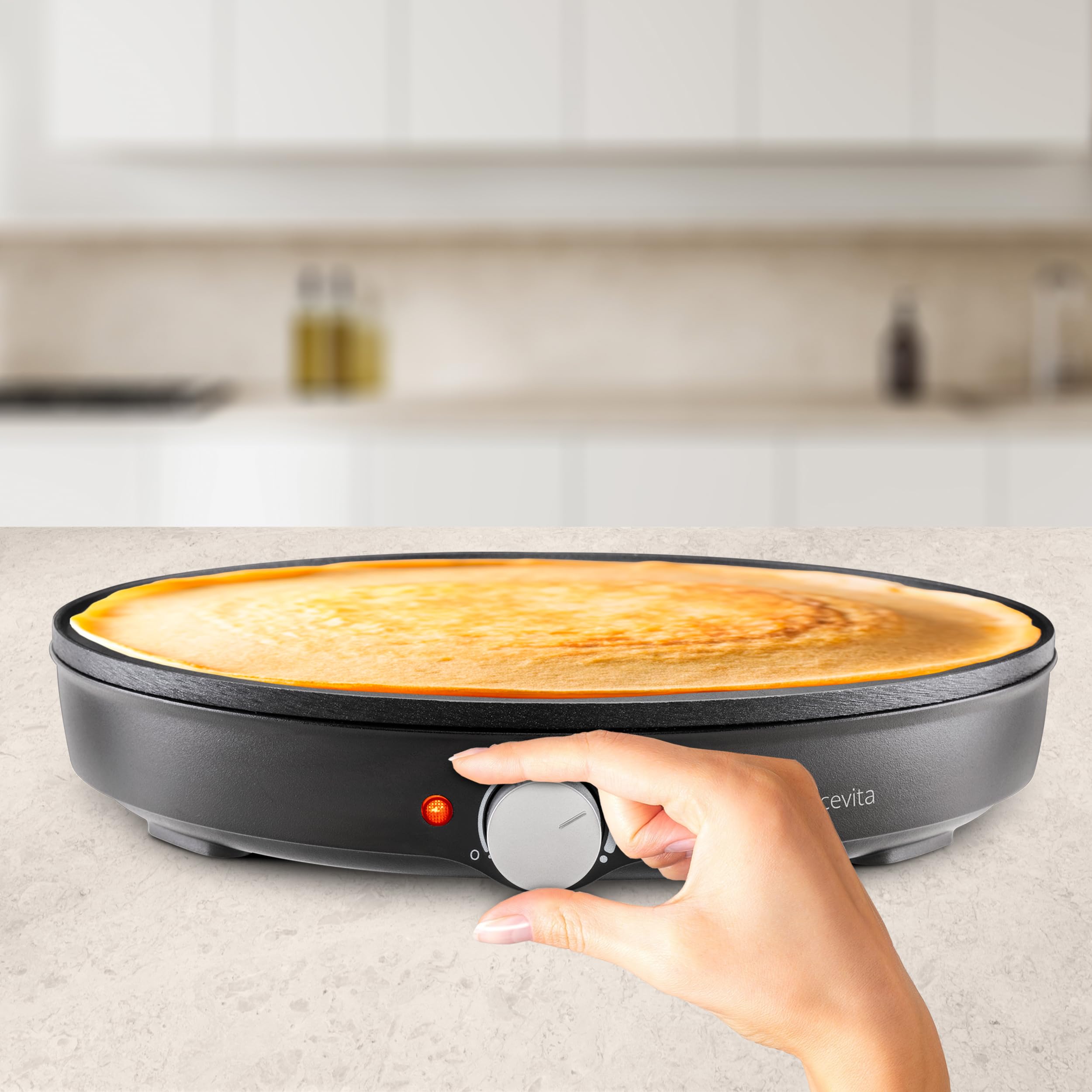 Ufesa Dolcevita crepiera elettrica 30cm 1000W antiaderente