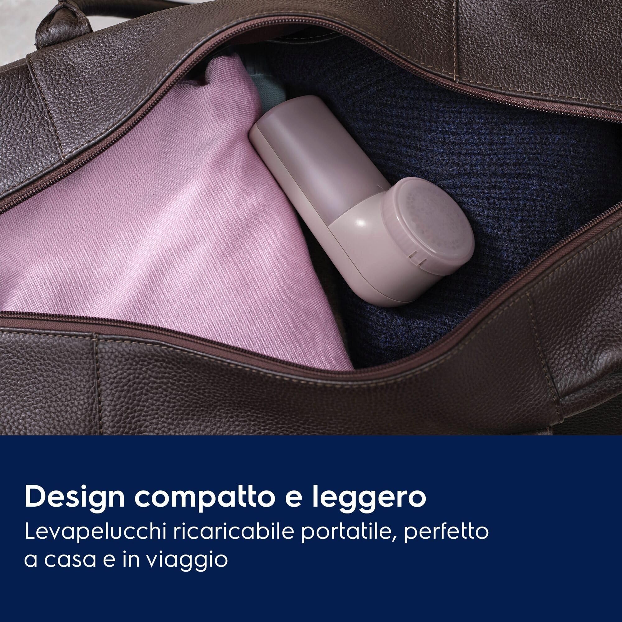 Electrolux EFS01 levapelucchi elettrico rosa a batteria