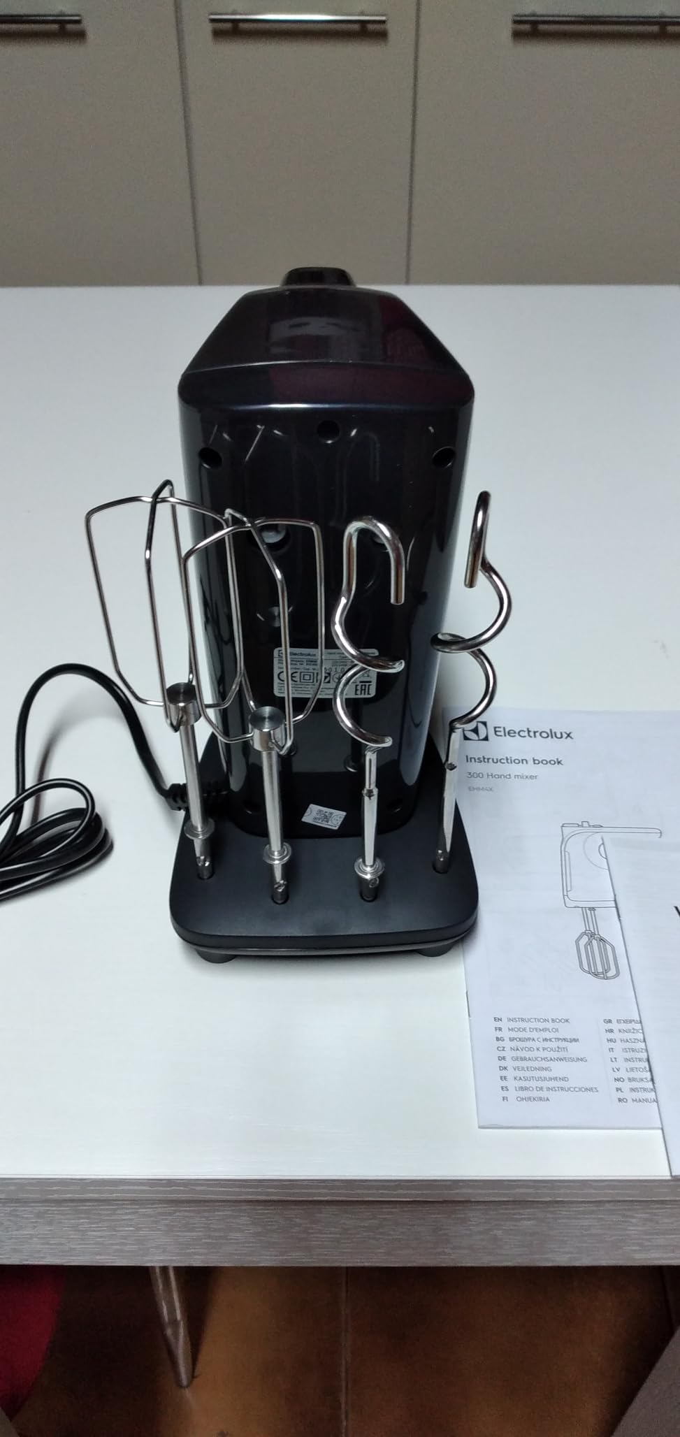Electrolux Serie 300 EHM4B sbattitore noir 500 W