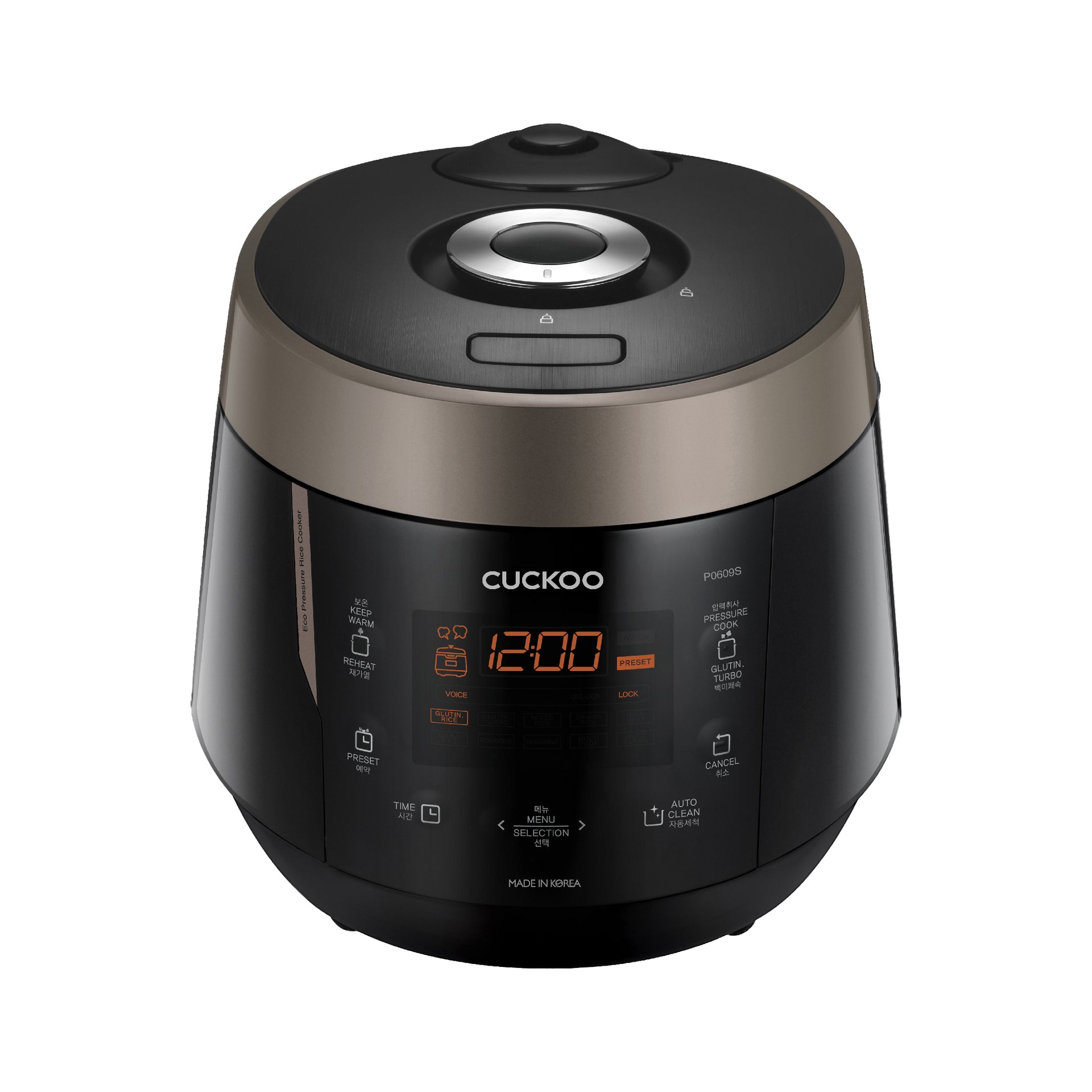 Cuckoo CRP-P0609S pentola riso elettrica 6 tazze pressione