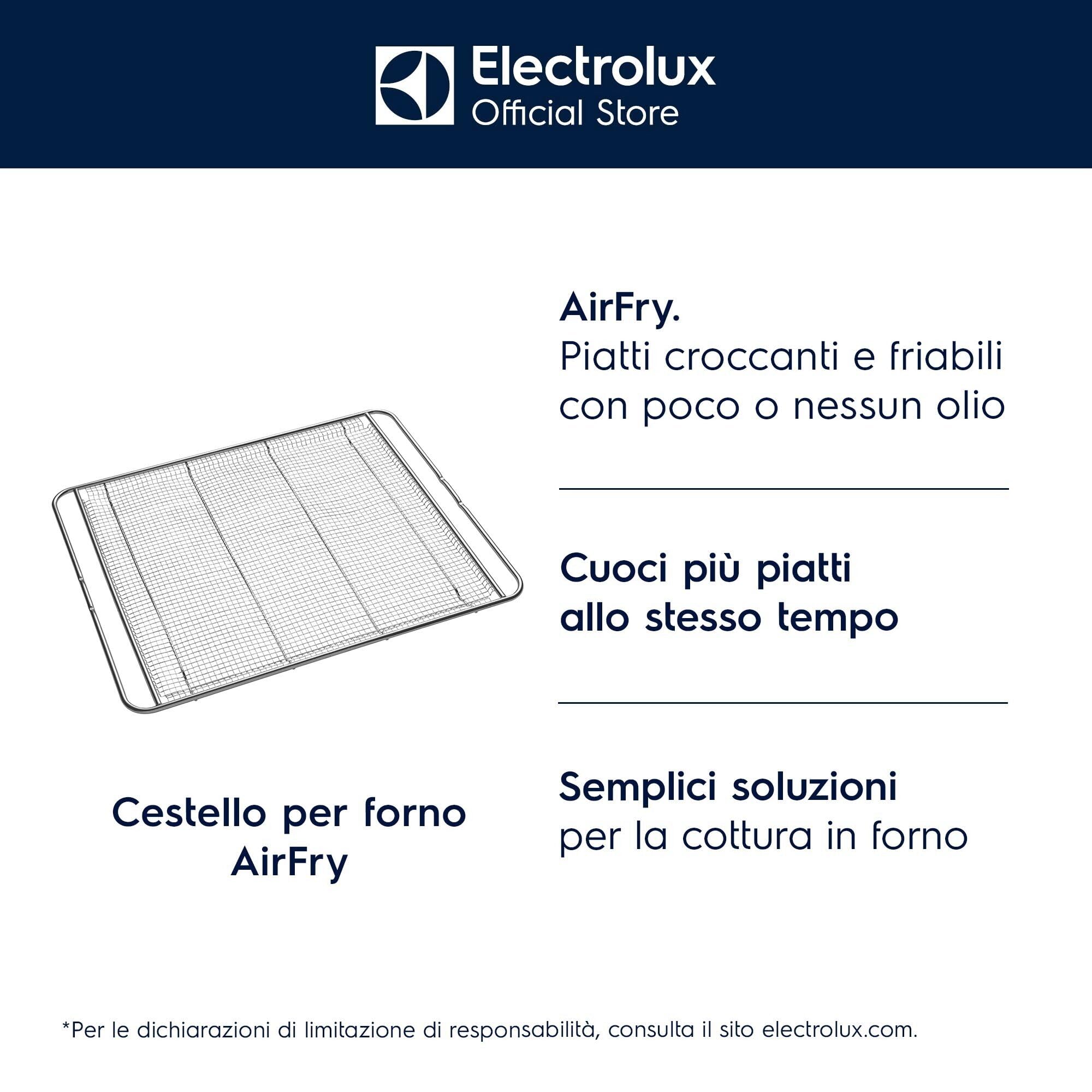 Electrolux E9OOAFWM teglia forata AirFry forni XXL