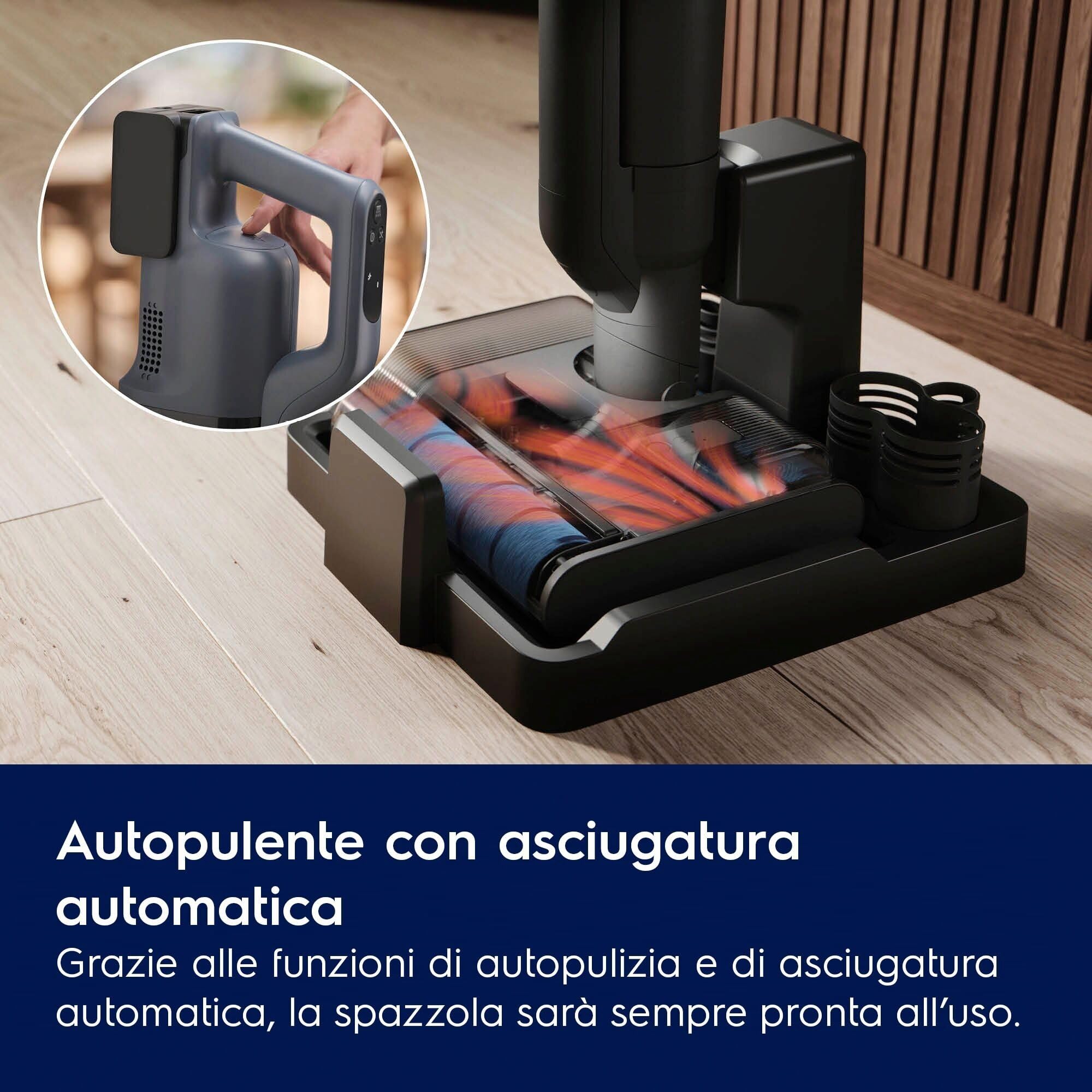Electrolux Serie 800 EW82U1DB lavapavimenti senza filo wet&dry blu