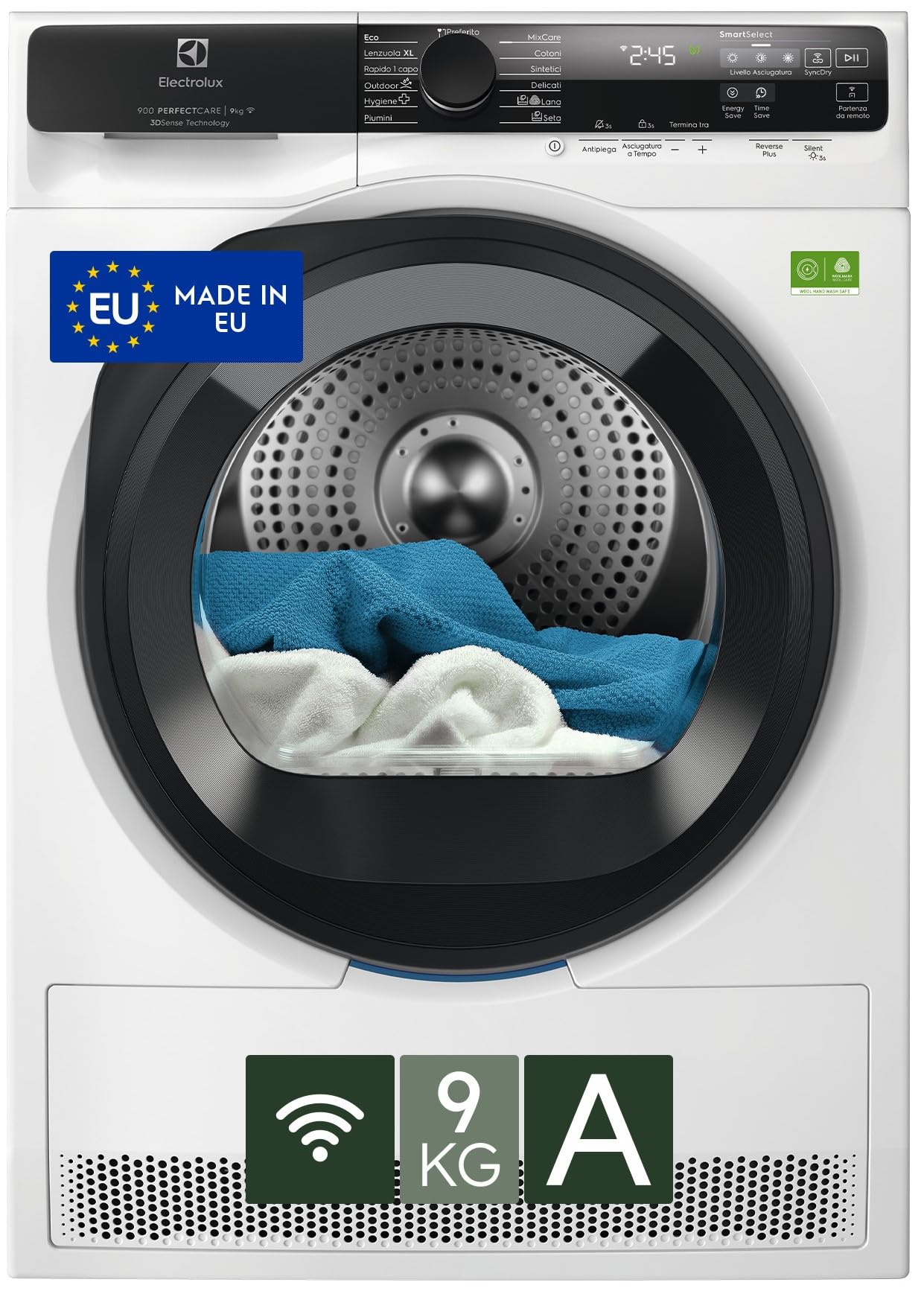 Electrolux EW9H79A Asciugatrice 9 kg Classe A Bianca