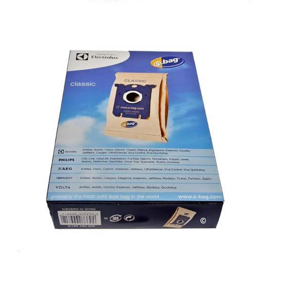 Electrolux S-Bag Classic E200B sacchetti aspirapolvere 5 pezzi sintetici