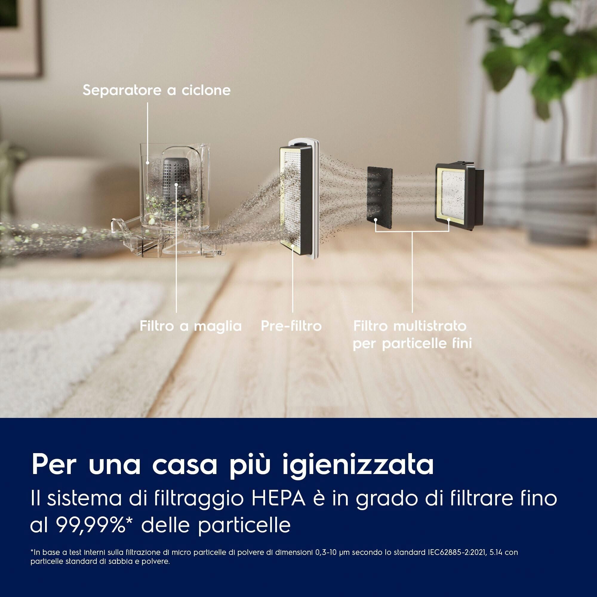 Electrolux Animal 500 EL51A2UG aspirapolvere senza sacco grigio