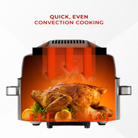 CUCKOO Air Grill CAFG-A0601S friggitrice grill 6 quarti inox