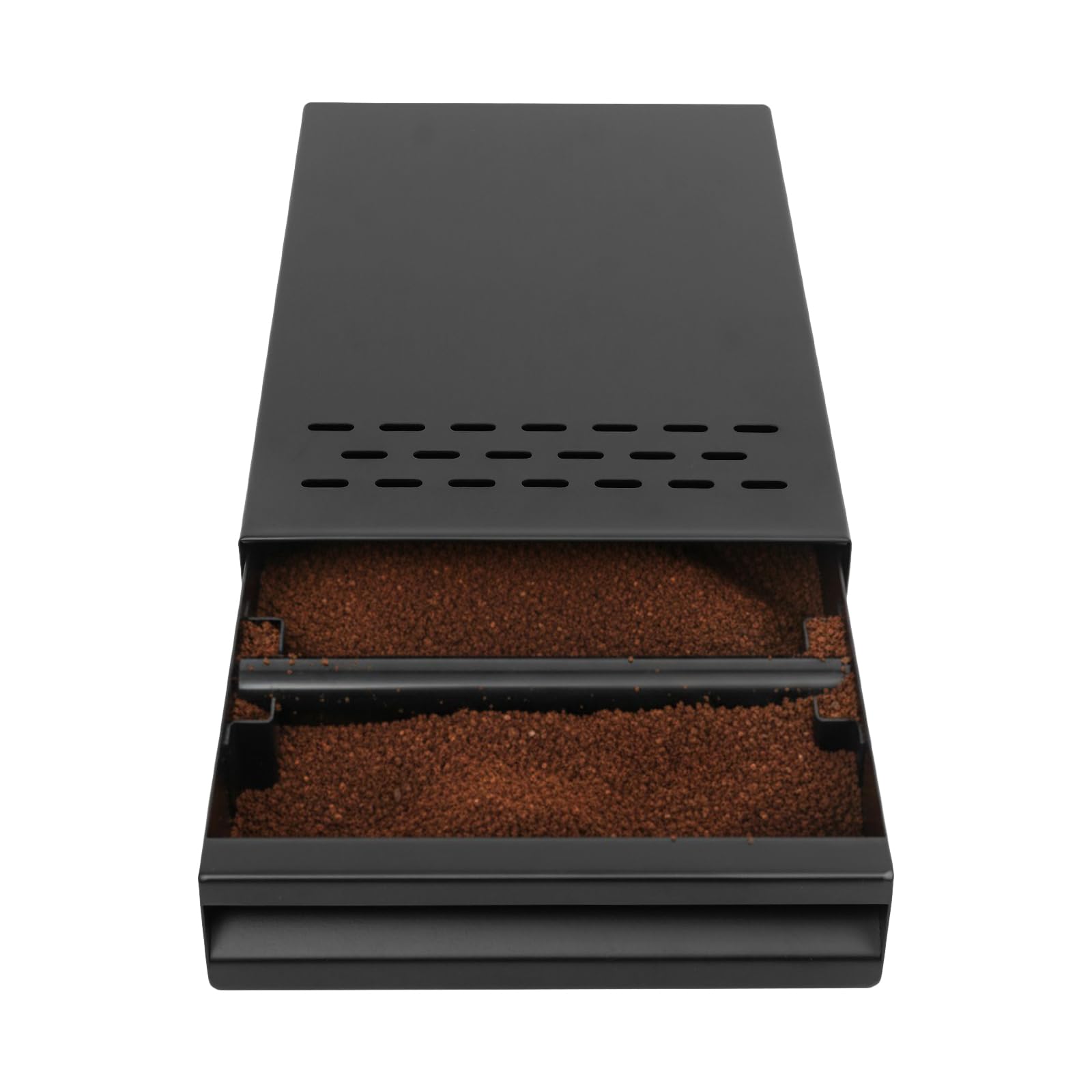 TiryyDrela Knock Box Caffè Acciaio Inox Nero 28x18x5 cm