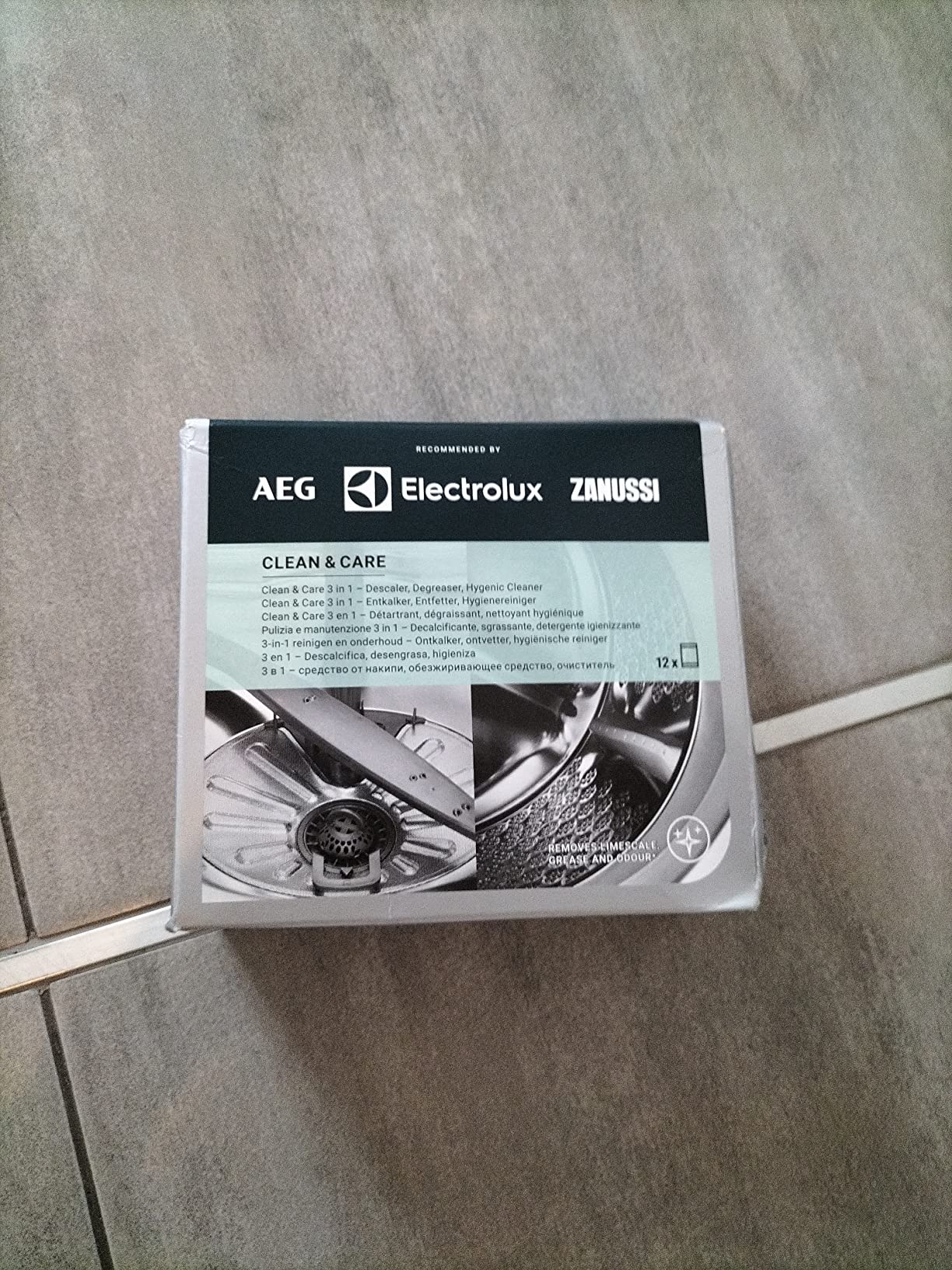 Electrolux Clean and Care Box decalcificante 12 bustine