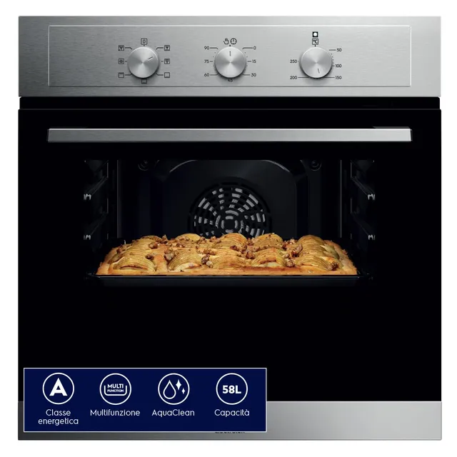 Electrolux 300 EOH2H00BX forno incasso 58 L inox classe A