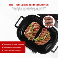 CUCKOO Air Grill CAFG-A0601S friggitrice grill 6 quarti inox