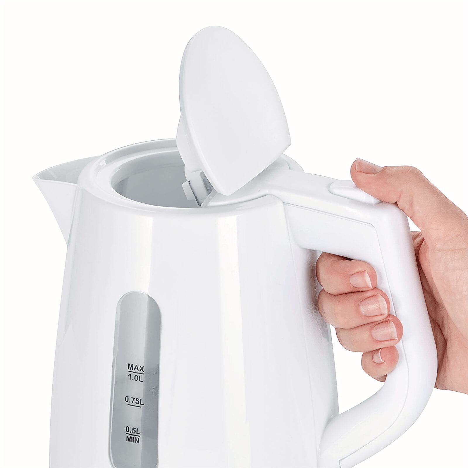 SEVO Bollitore Compatto Cordless con Filtro Anticalcare