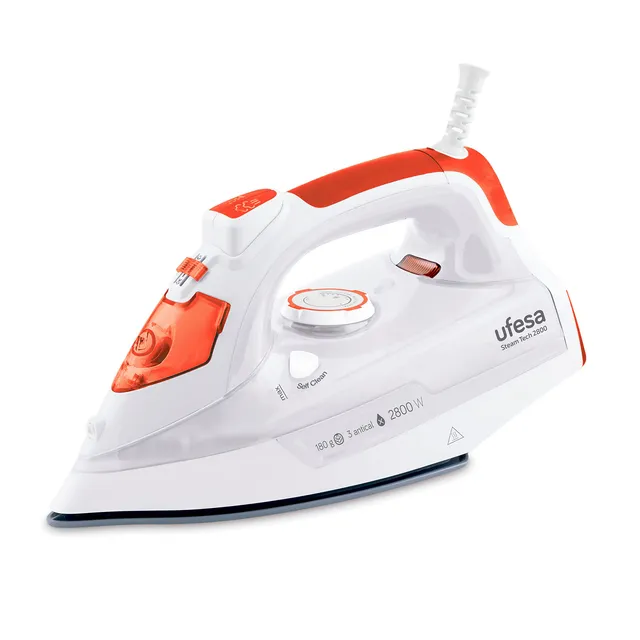 Ufesa Cooper ferro da stiro a vapore 2800W nero ceramica