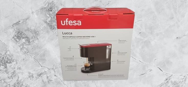 Ufesa Lucca macchina caffè multicapsula 4 in 1