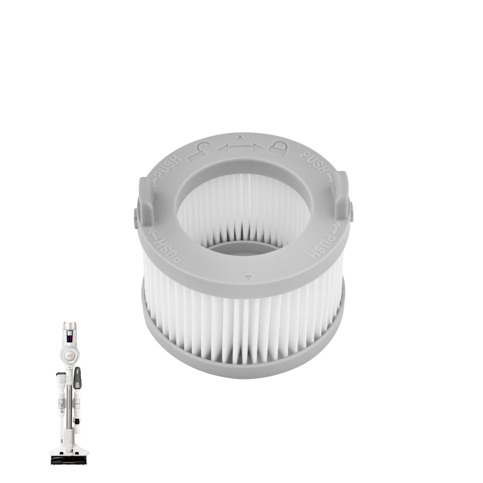 CUCKOO CVC-A1410W filtro HEPA aspirapolvere ricambio originale