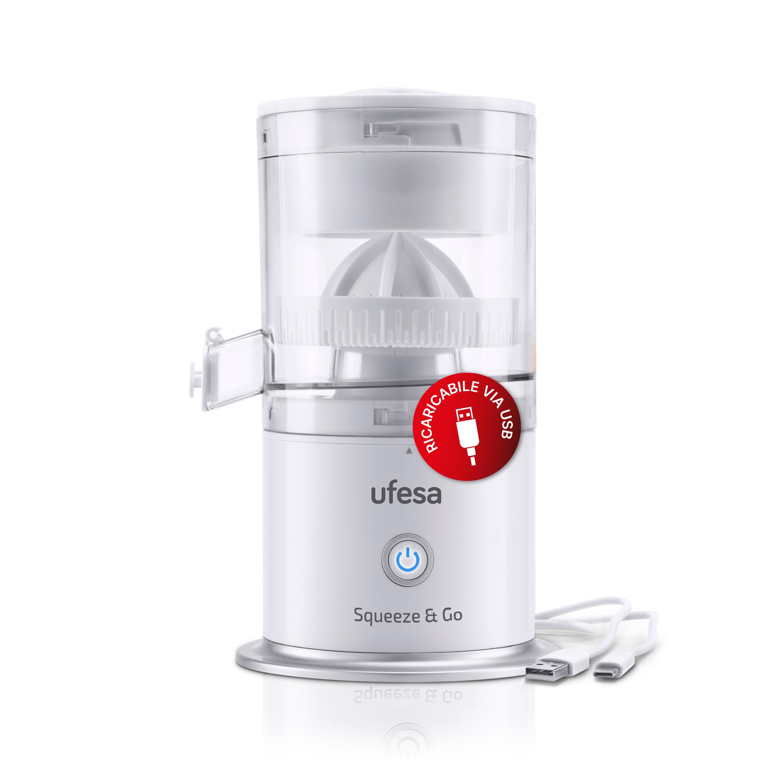 Ufesa EX4950 spremiagrumi elettrico inox 600W