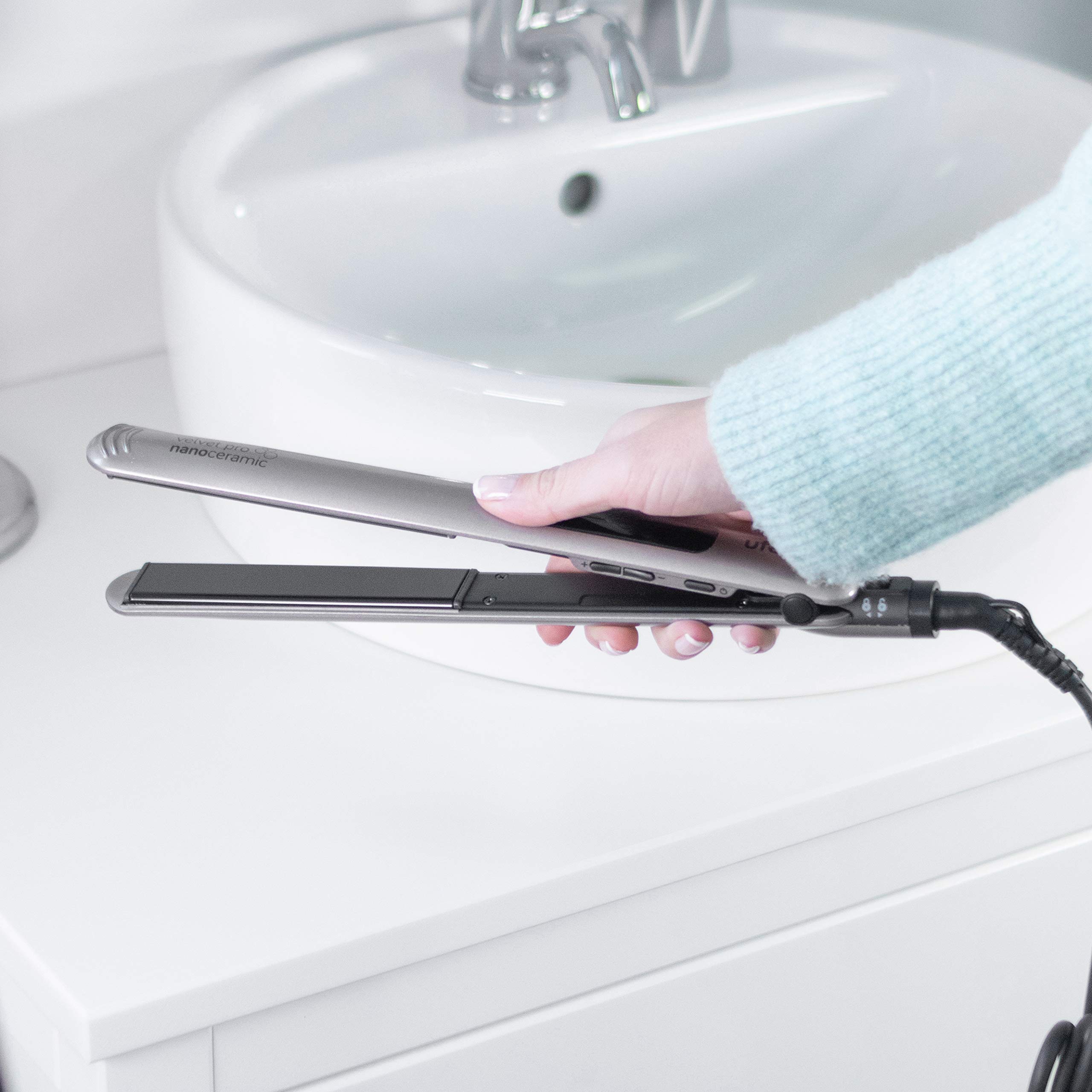 Ufesa Velvet Pro PP5500 piastra capelli ceramica oscillante