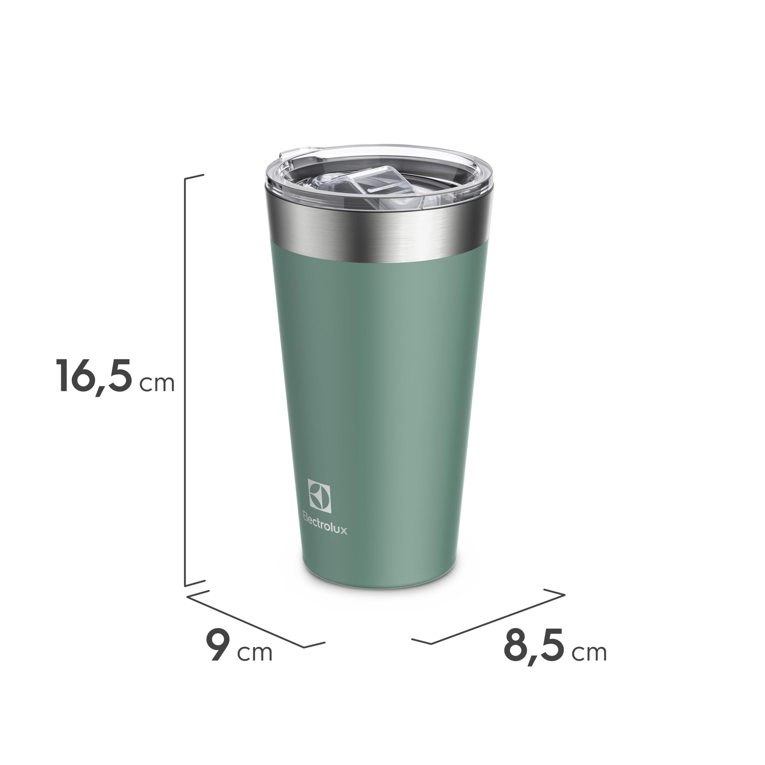Electrolux ETHC01 tazza termica 560 ml verde salvia
