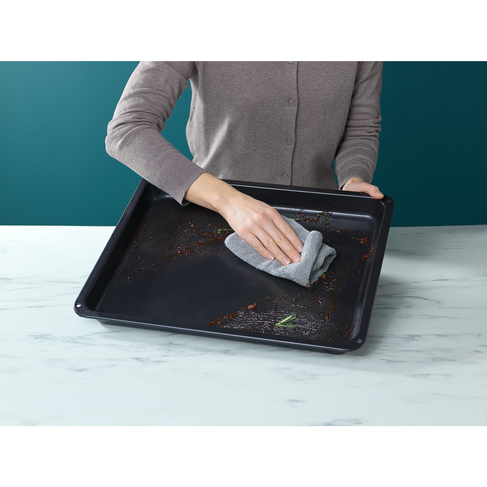 Electrolux M9OOEC01 Teglia Forno Profonda 40 mm Nera Ceramica