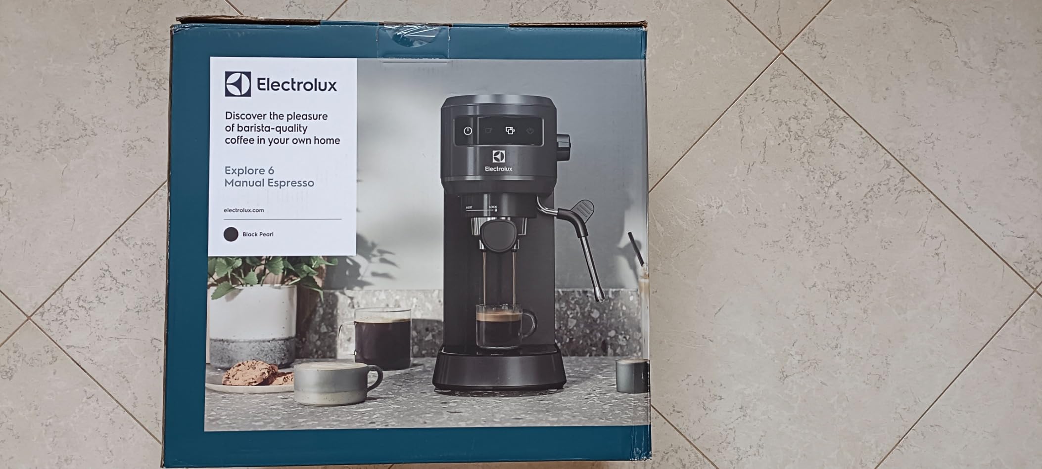 Electrolux Explore 6 E6EC1-6BST Macchina Caffe Nero 2 Tazze