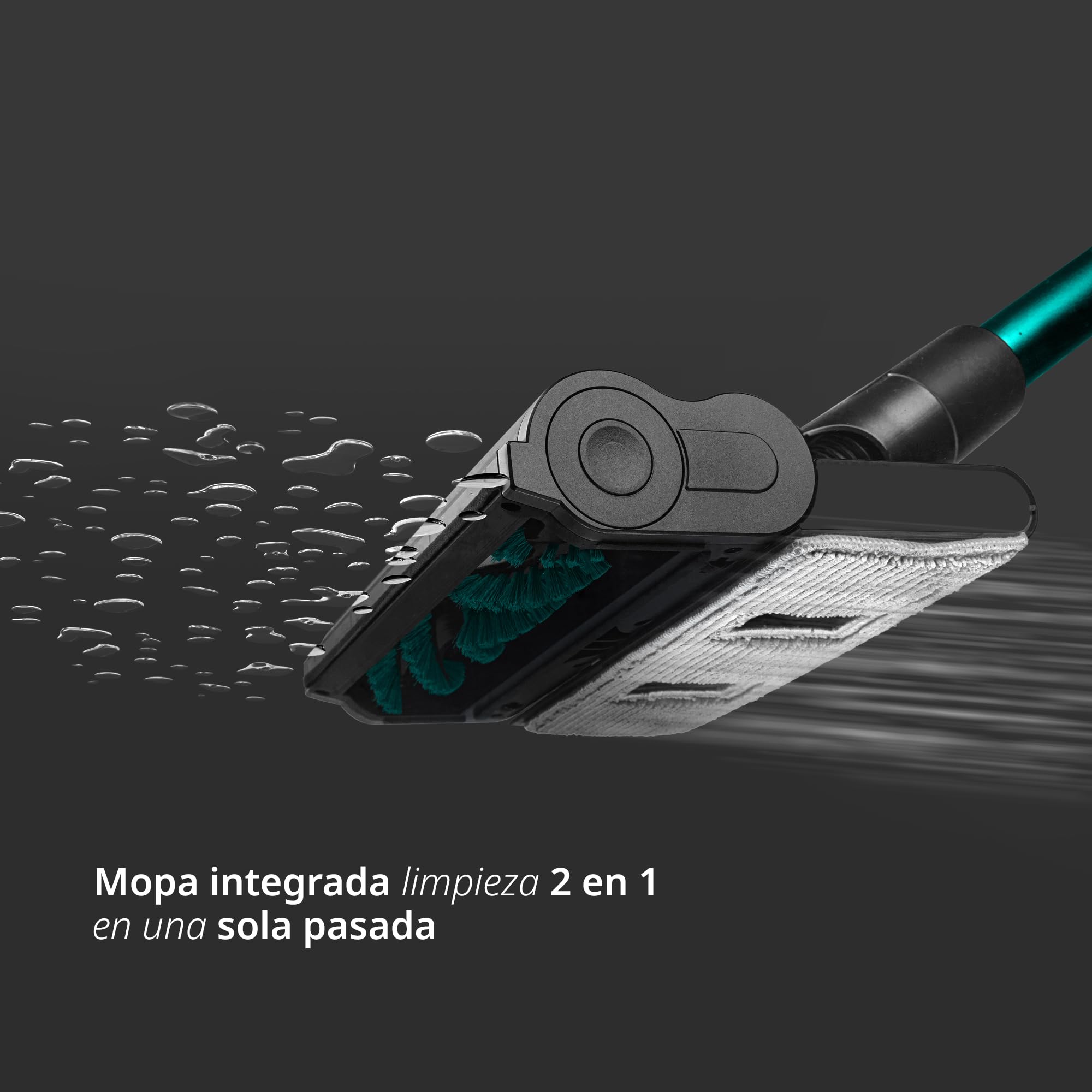 Ufesa U7 Digital Pro Wash scopa senza fili 55 min con mopa