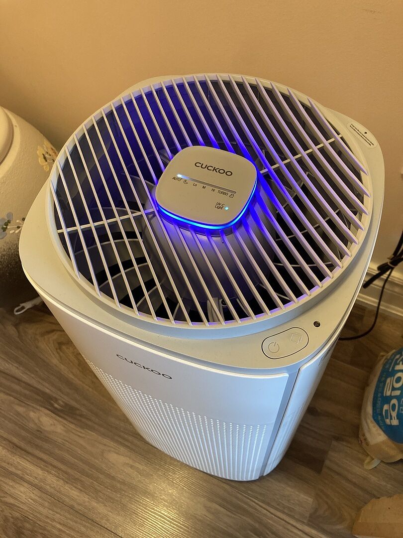 Cuckoo CAC-K1910FW purificatore aria HEPA H13 stanze grandi