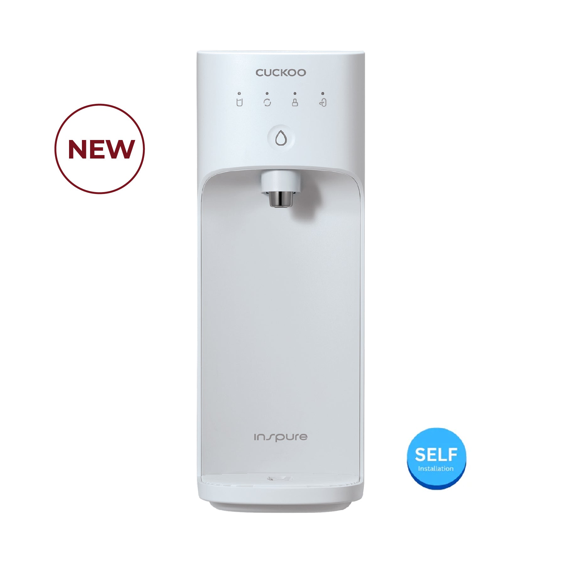 Cuckoo Nano+ CP-AKN011 Purificatore Acqua Slim Senza Serbatoio