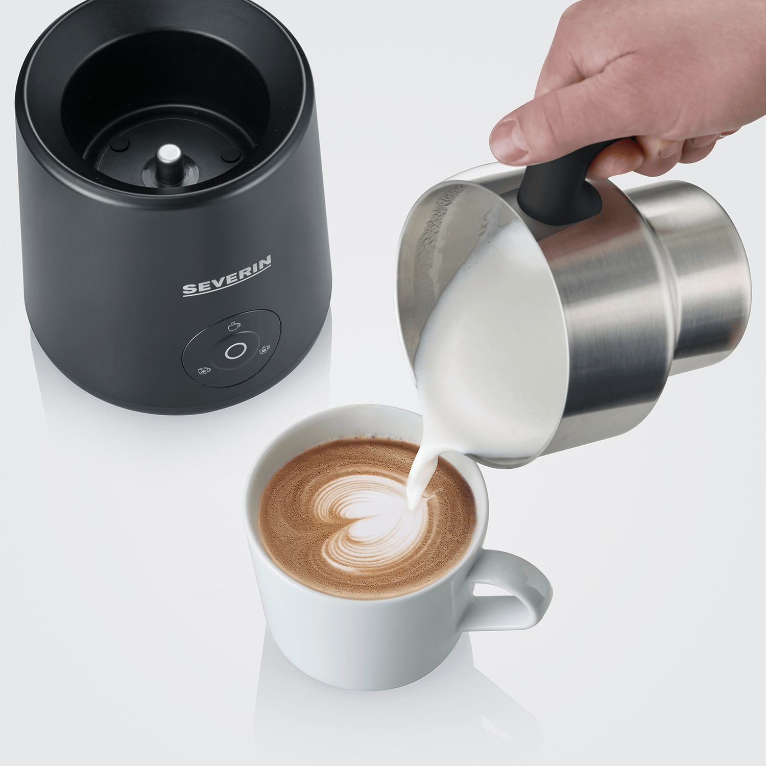 SEVO Spuma Lite Montalatte a Induzione 220 ml