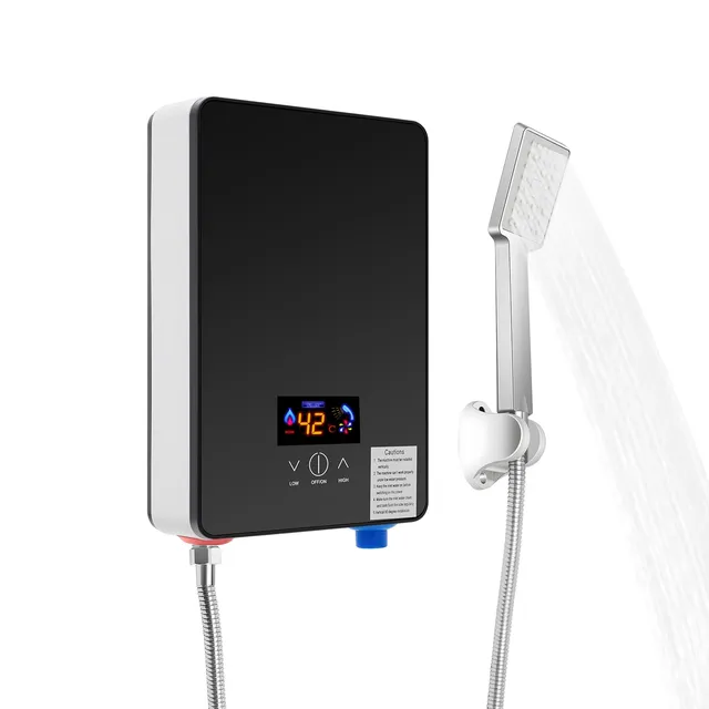 TiryyDrela Scaldacqua Istantaneo 6500W 30-55°C LED Parete