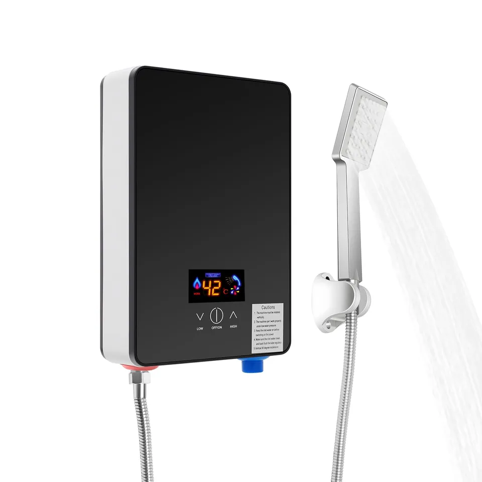 TiryyDrela Scaldacqua Istantaneo 6500W 30-55°C LED Parete