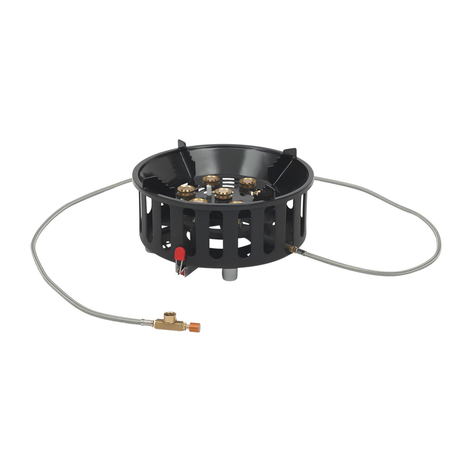 TiryyDrela Fornello Gas Campeggio Portatile 7 Fuochi 940 g