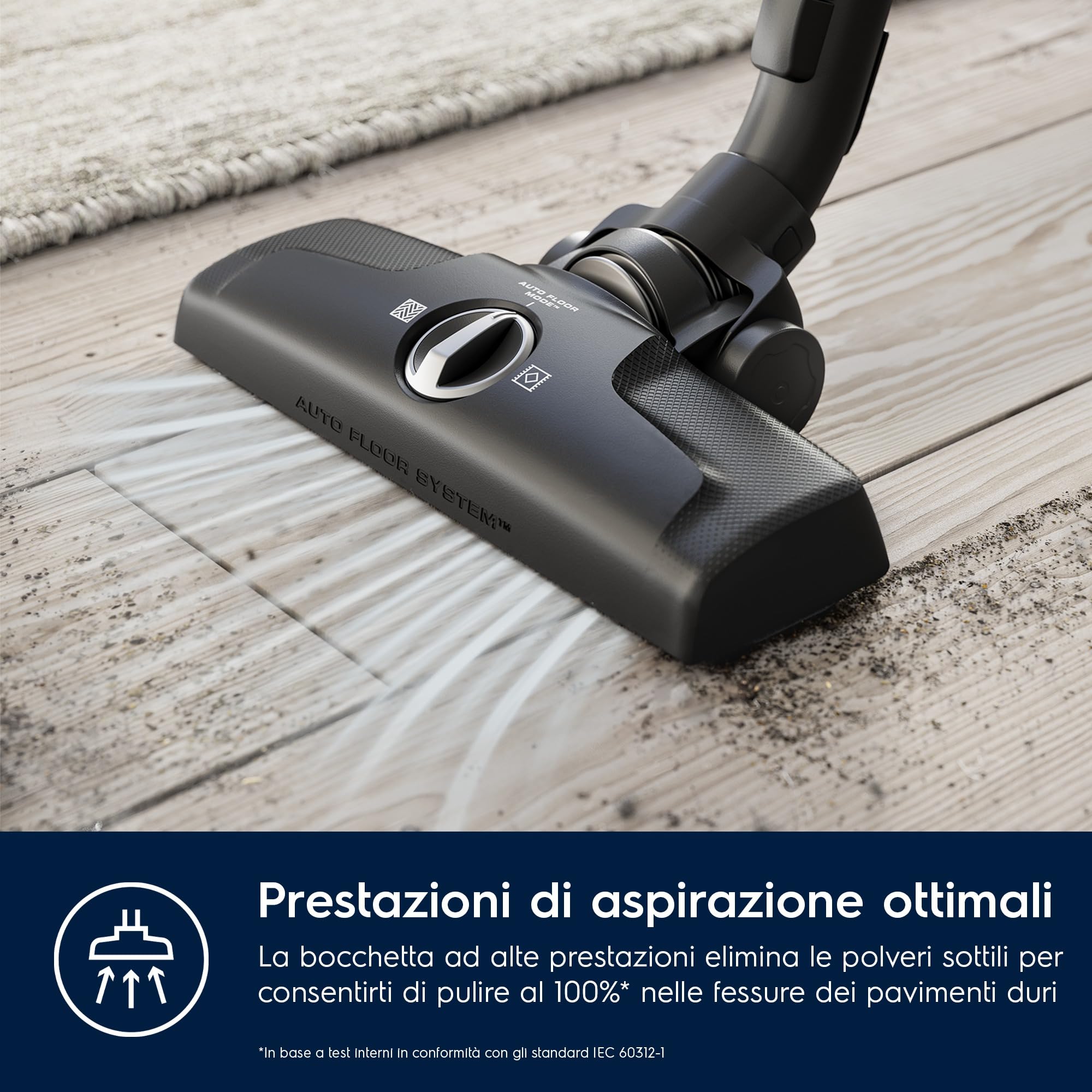 Electrolux EB61C3WBL aspirapolvere con sacco marrone noce