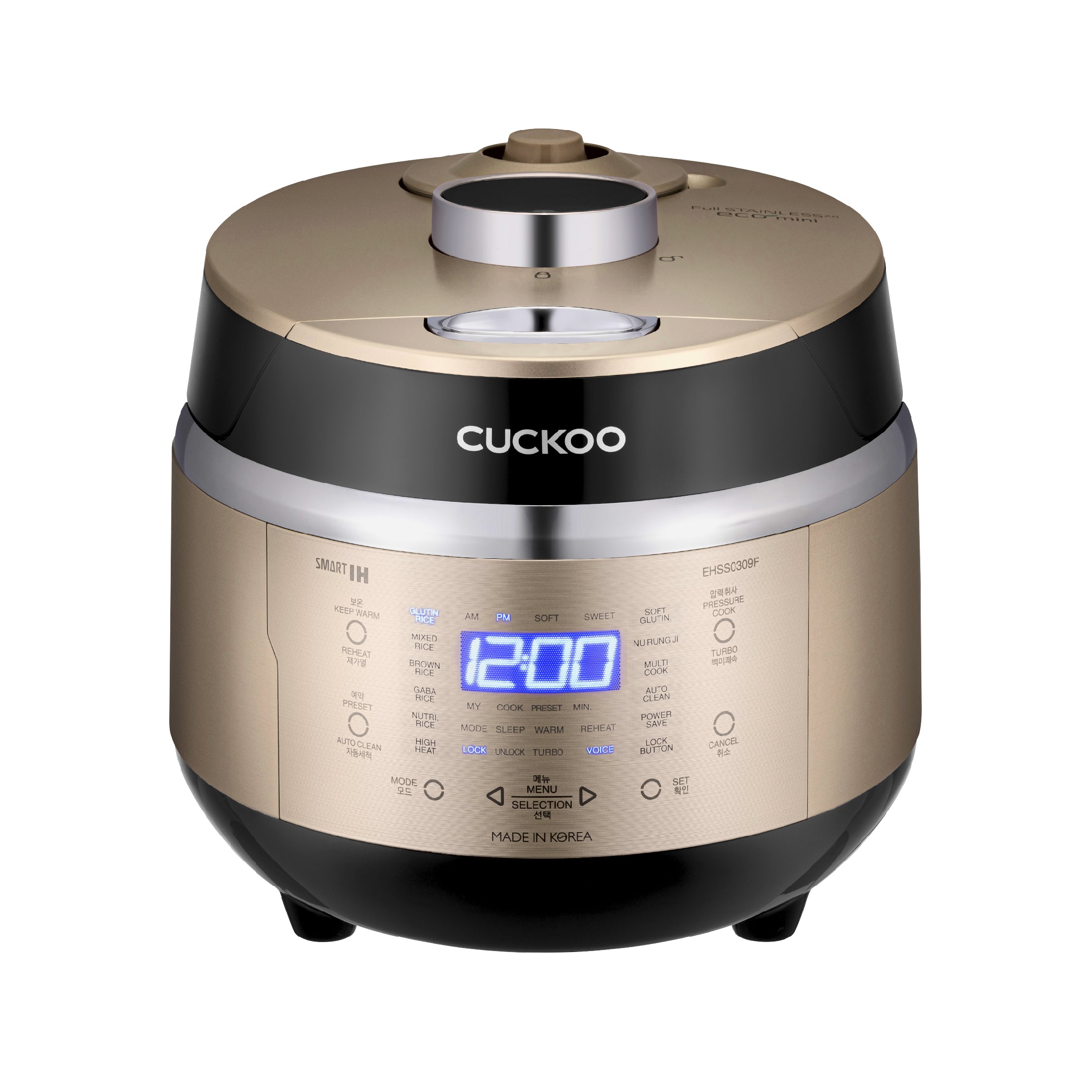 Cuckoo CRP-EHSS0309F cuociriso a pressione 3 tazze IH