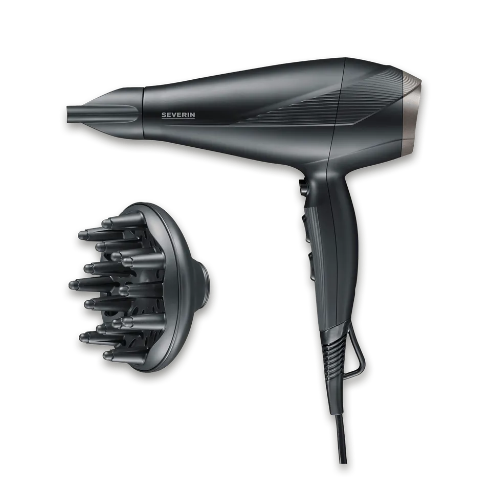 Severin Asciugacapelli professionale 2300W con diffusore