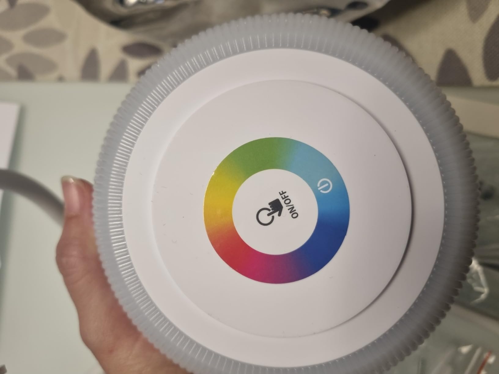 WOWDSGN 3 in 1 Lampada Tavolo LED Ricaricabile RGB IP54