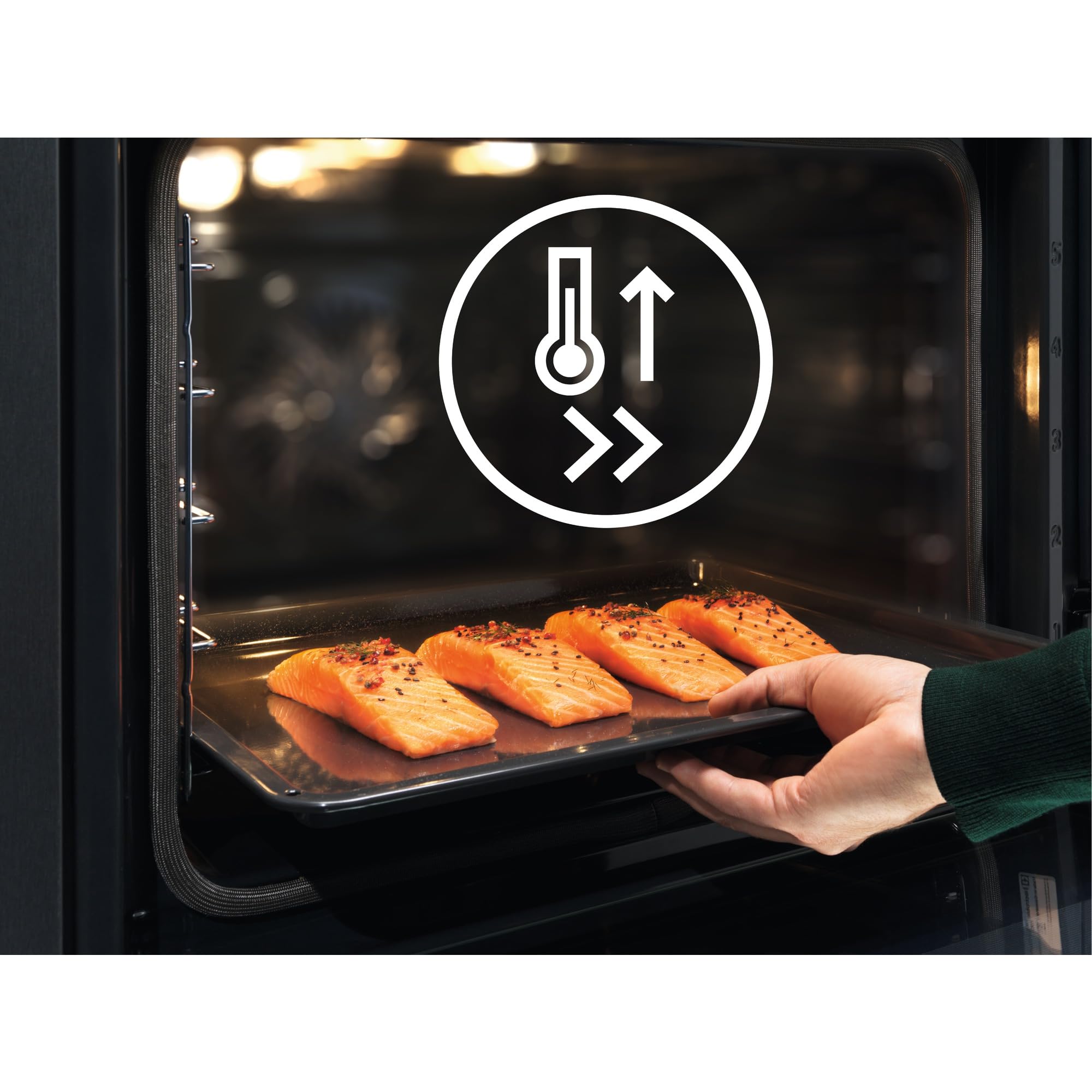 Electrolux Serie 800 EOB8S09WX forno a vapore nero 72L