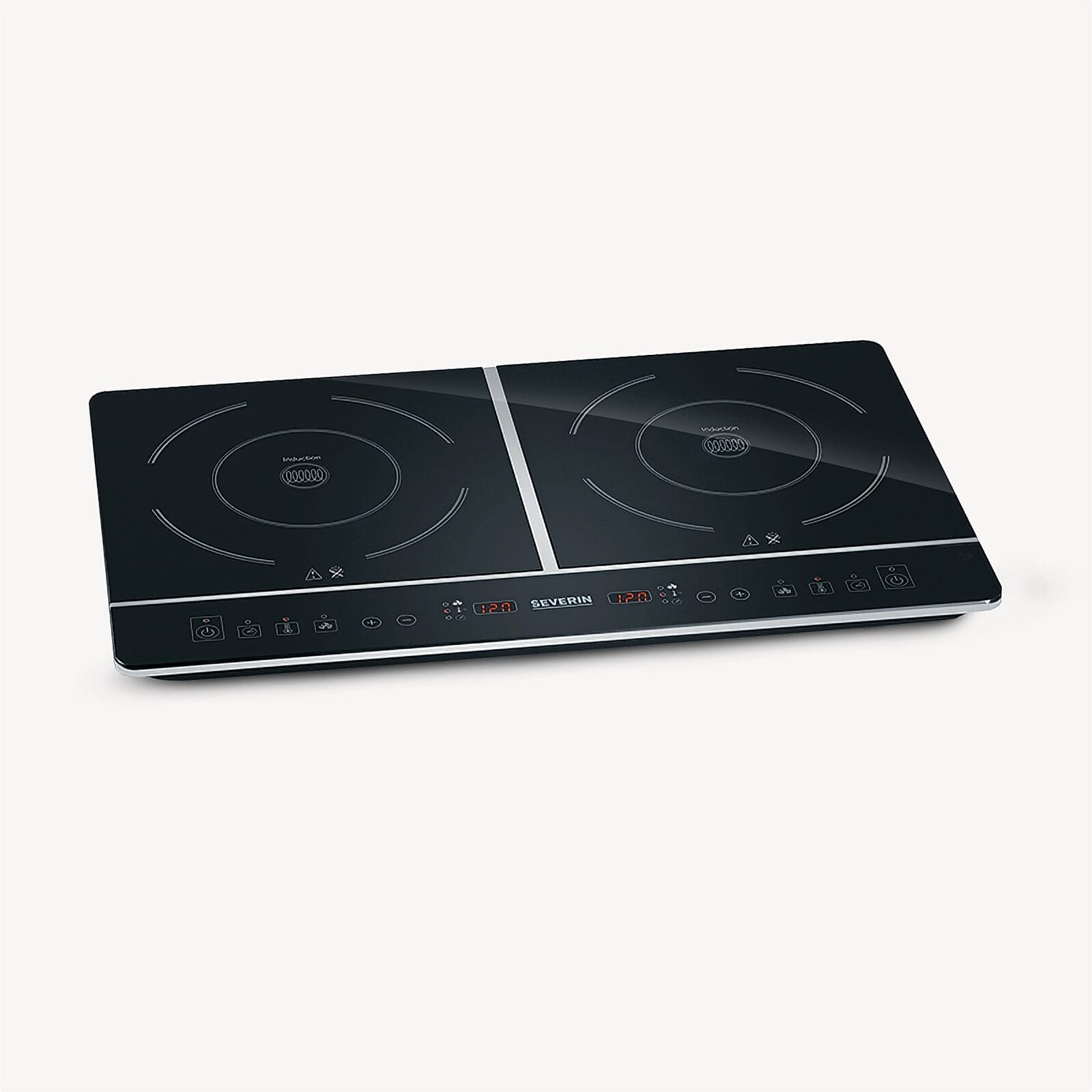 Severin Piastra a induzione doppia vetroceramica