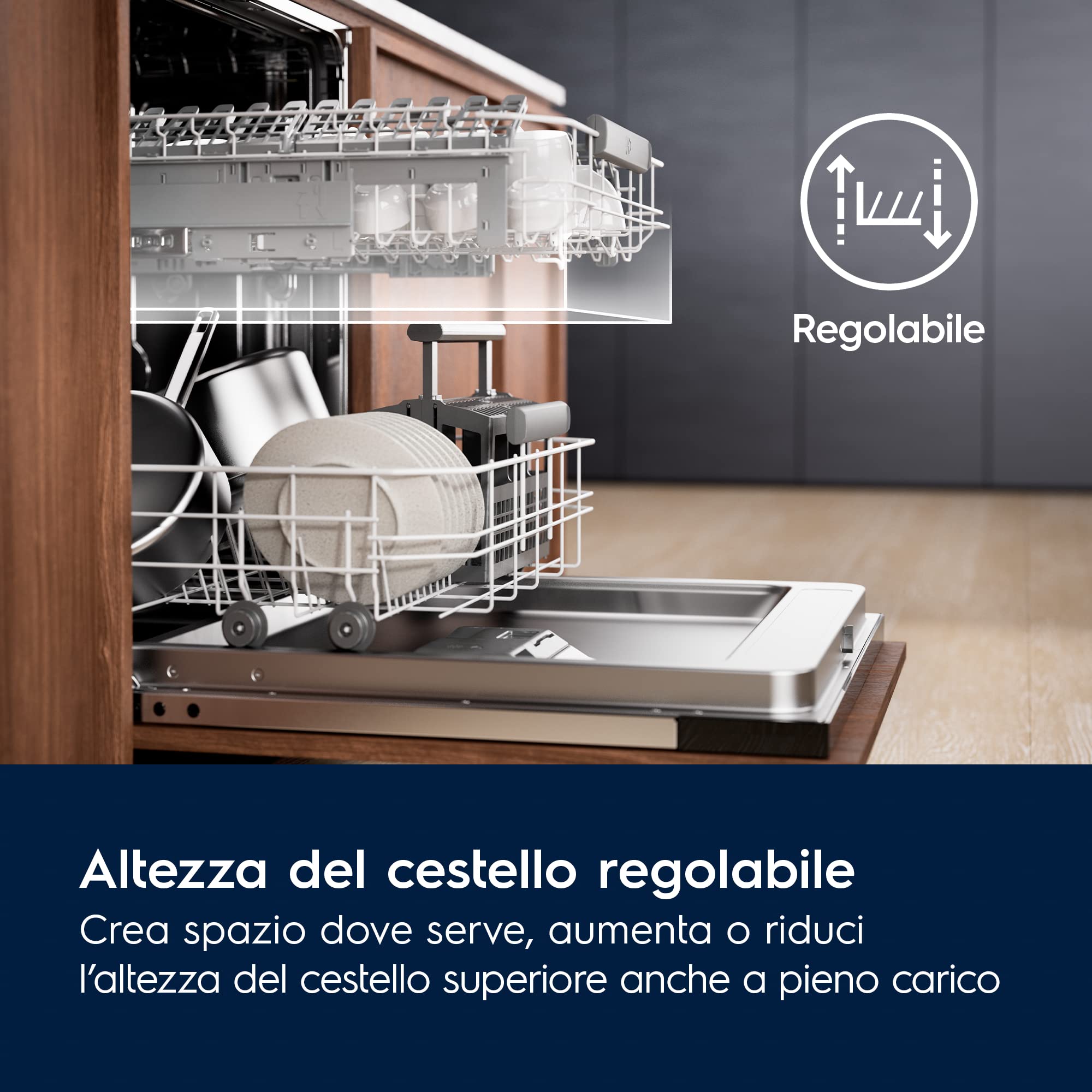 Electrolux E52LC203S Lavastoviglie 14 Coperti AirDry