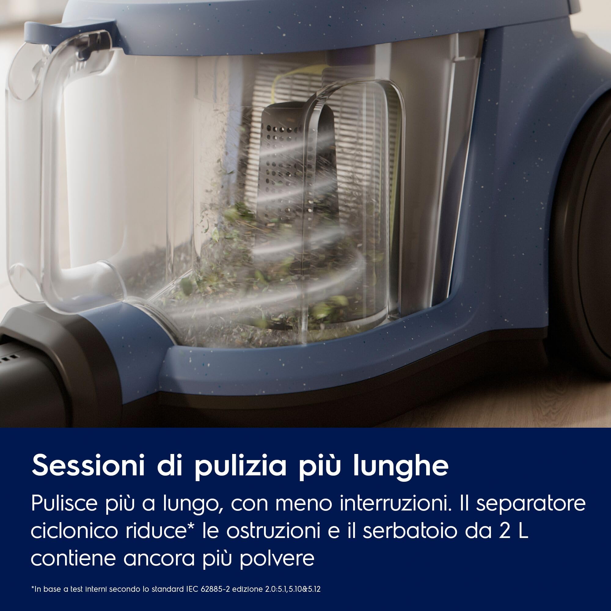 Electrolux Animal 500 EL51A2UG aspirapolvere senza sacco grigio